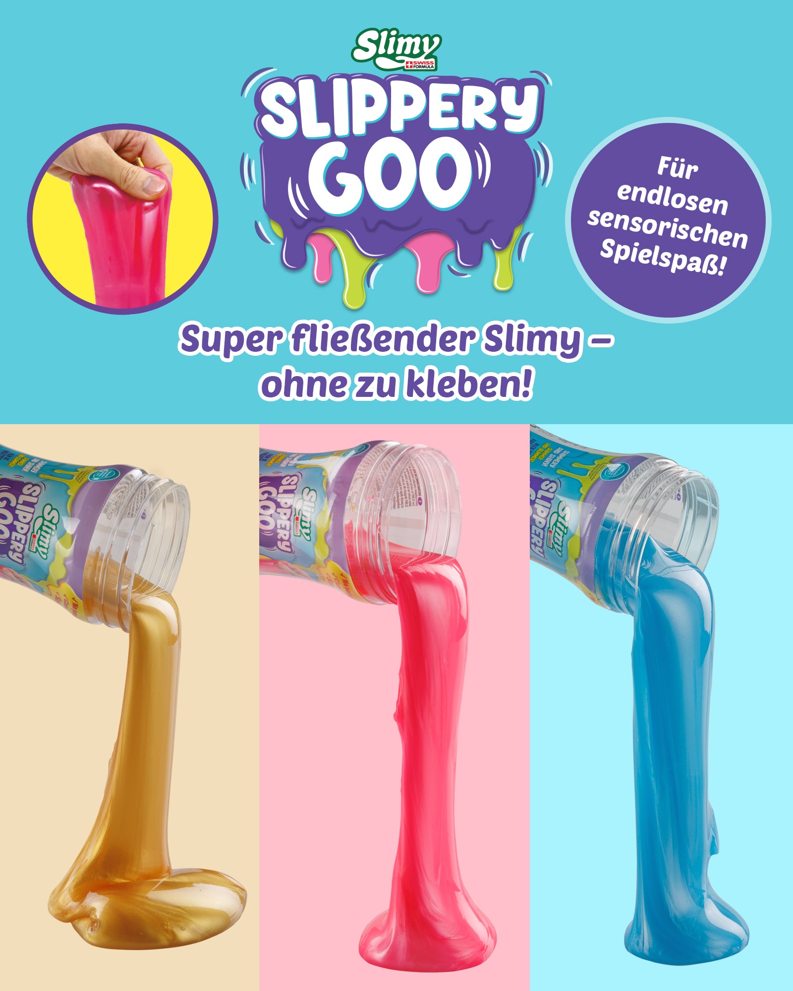 SLIMY Slippery Goo 300g - der glitschigste Slimy Slime aller Zeiten