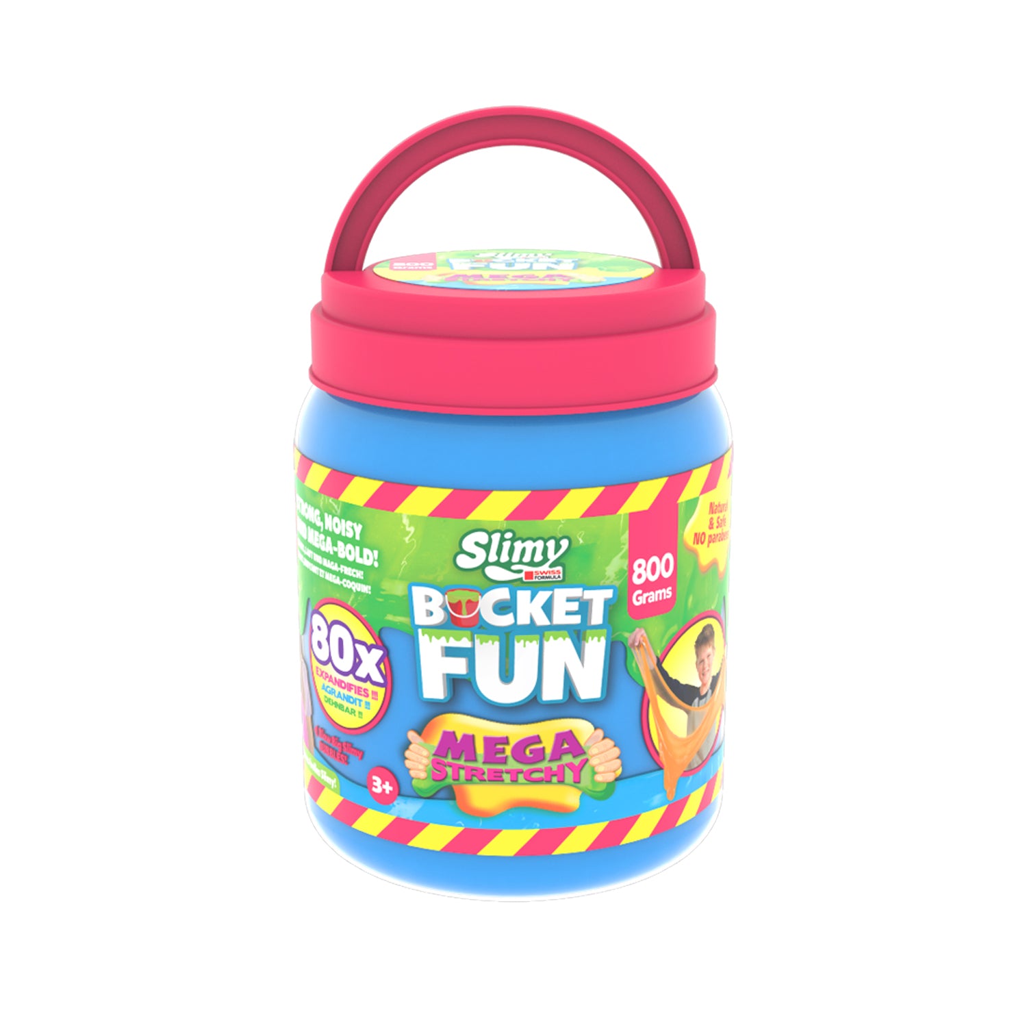 SLIMY Bucket Fun - 800g Mega Slimy im Becher