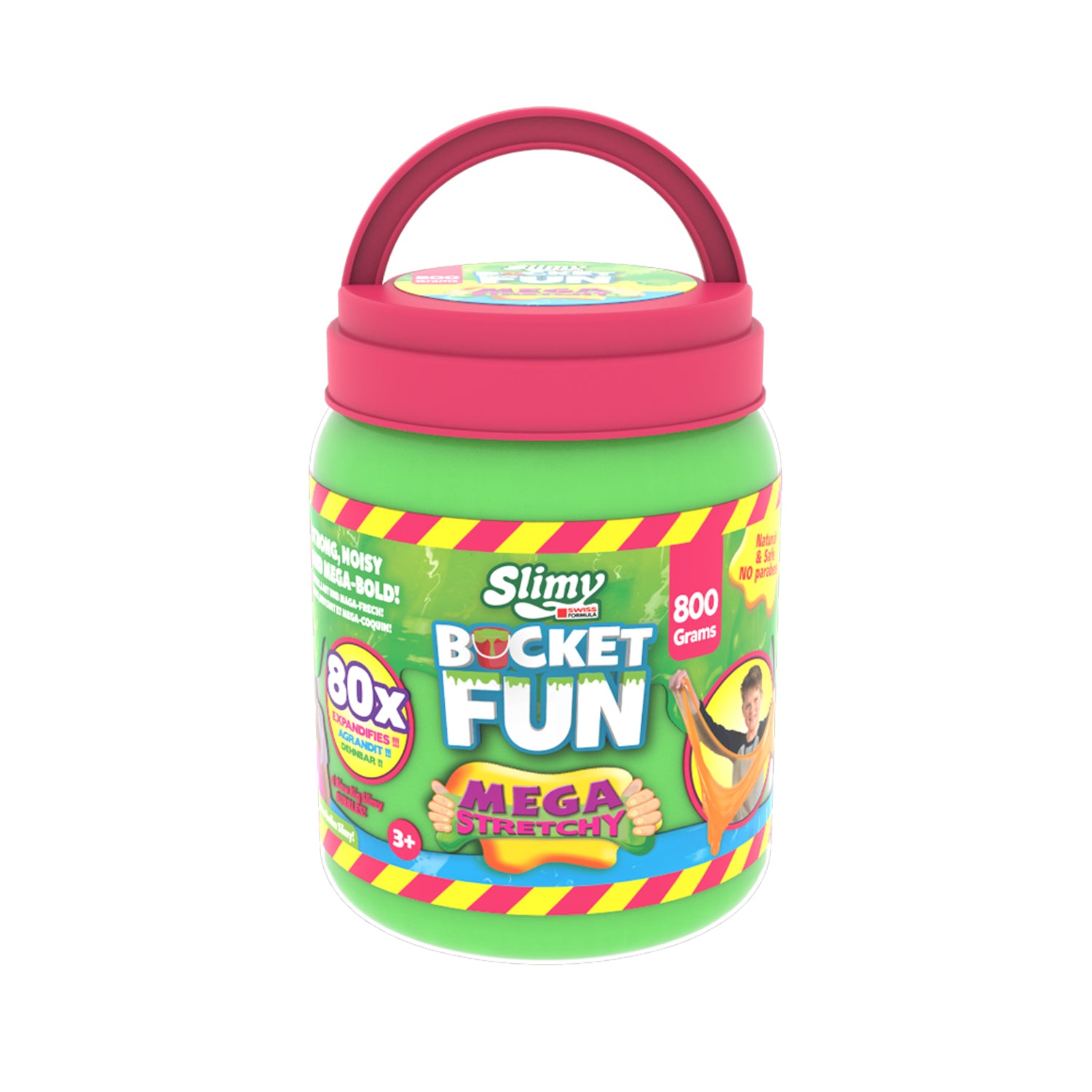SLIMY Bucket Fun - 800g Mega Slimy im Becher