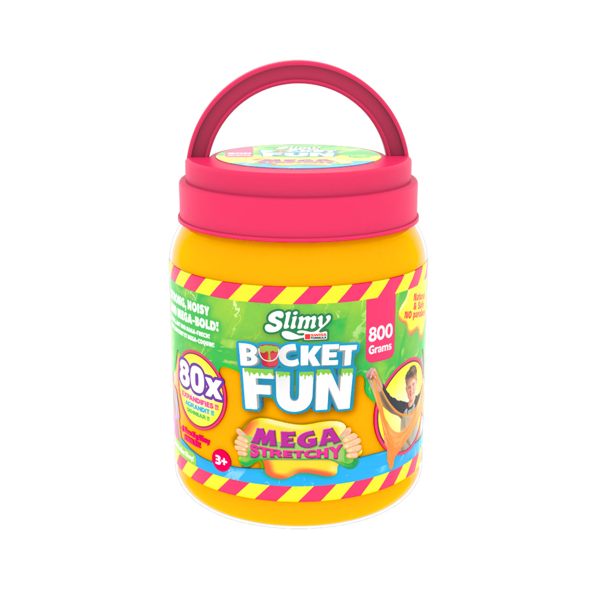 SLIMY Bucket Fun - 800g Mega Slimy im Becher