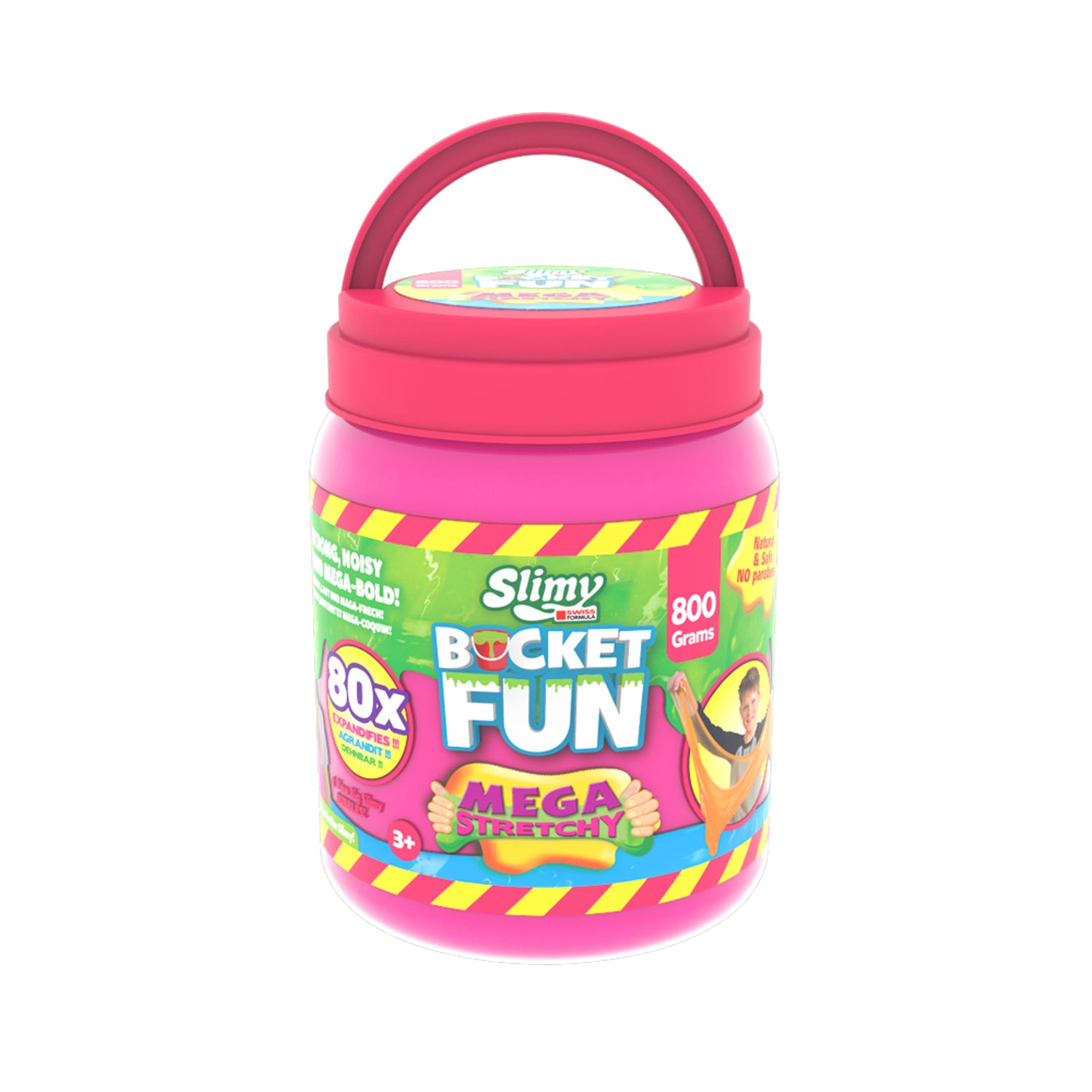 SLIMY Bucket Fun - 800g Mega Slimy im Becher