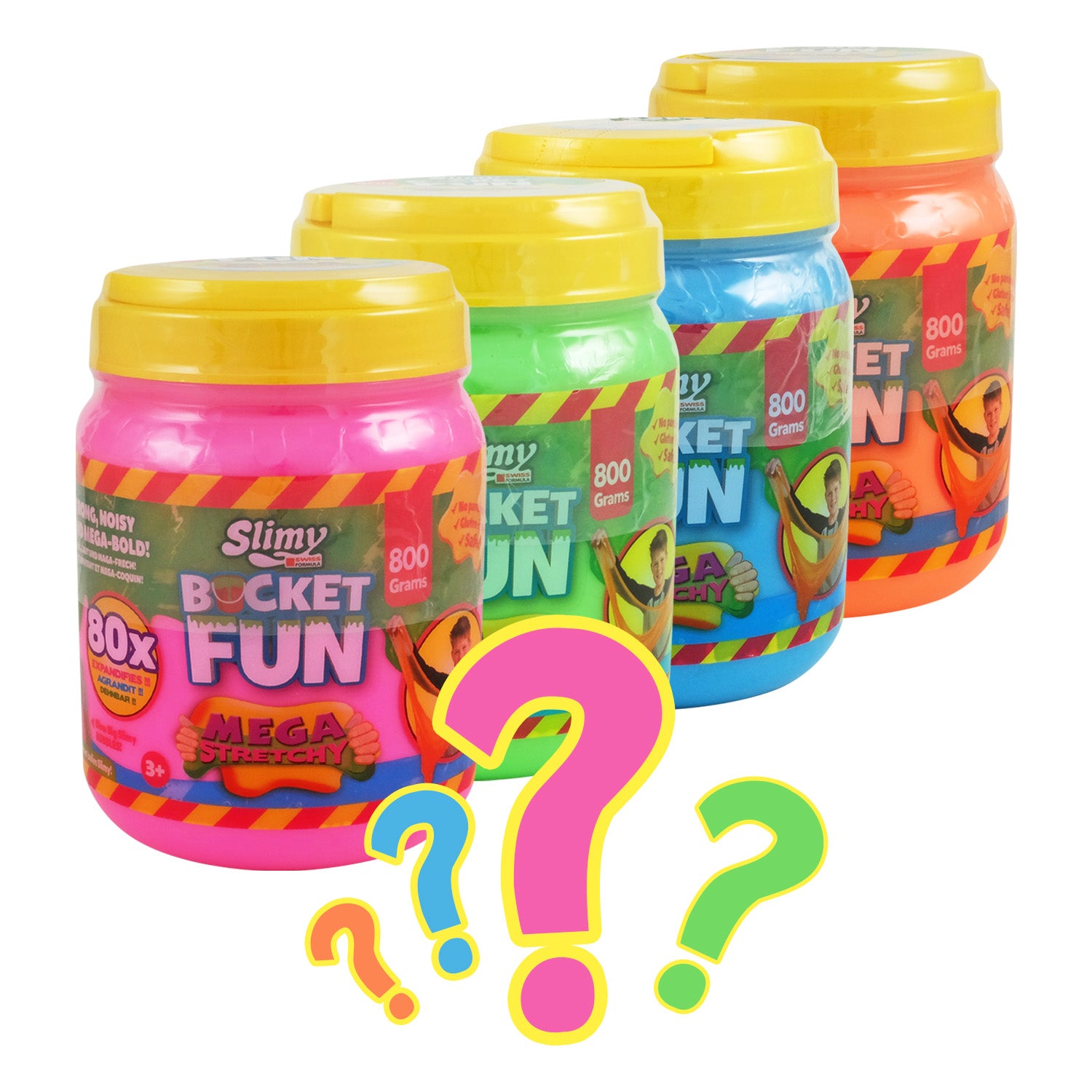 SLIMY Bucket Fun - 800g Mega Slimy im Becher