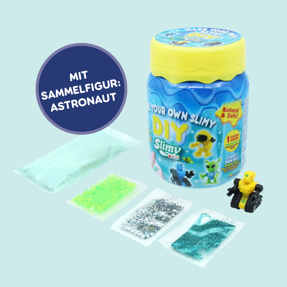 SLIMY DIY Collectible - 500g Slimy zum Selbermachen mit Sammelfigur