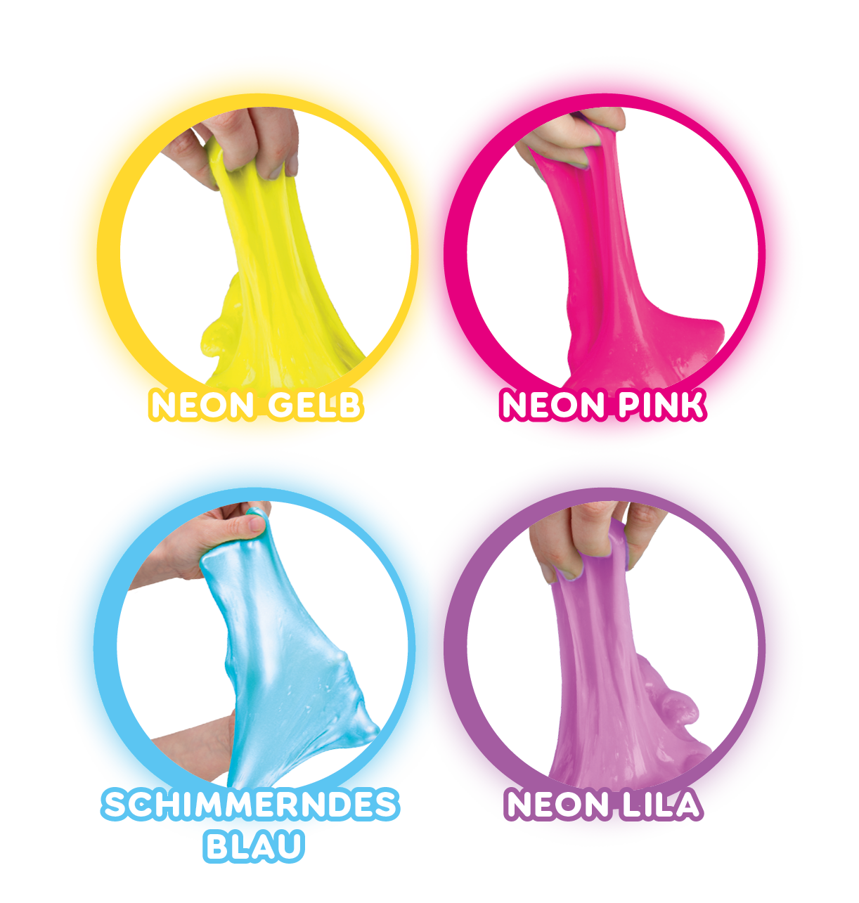 SLIMY Super Set Neon Bright 240g