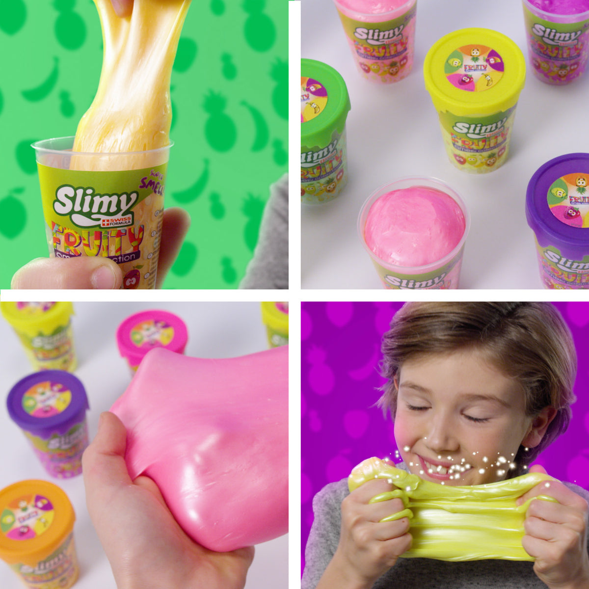SLIMY Fruity Original 80g Spielmasse im Becher