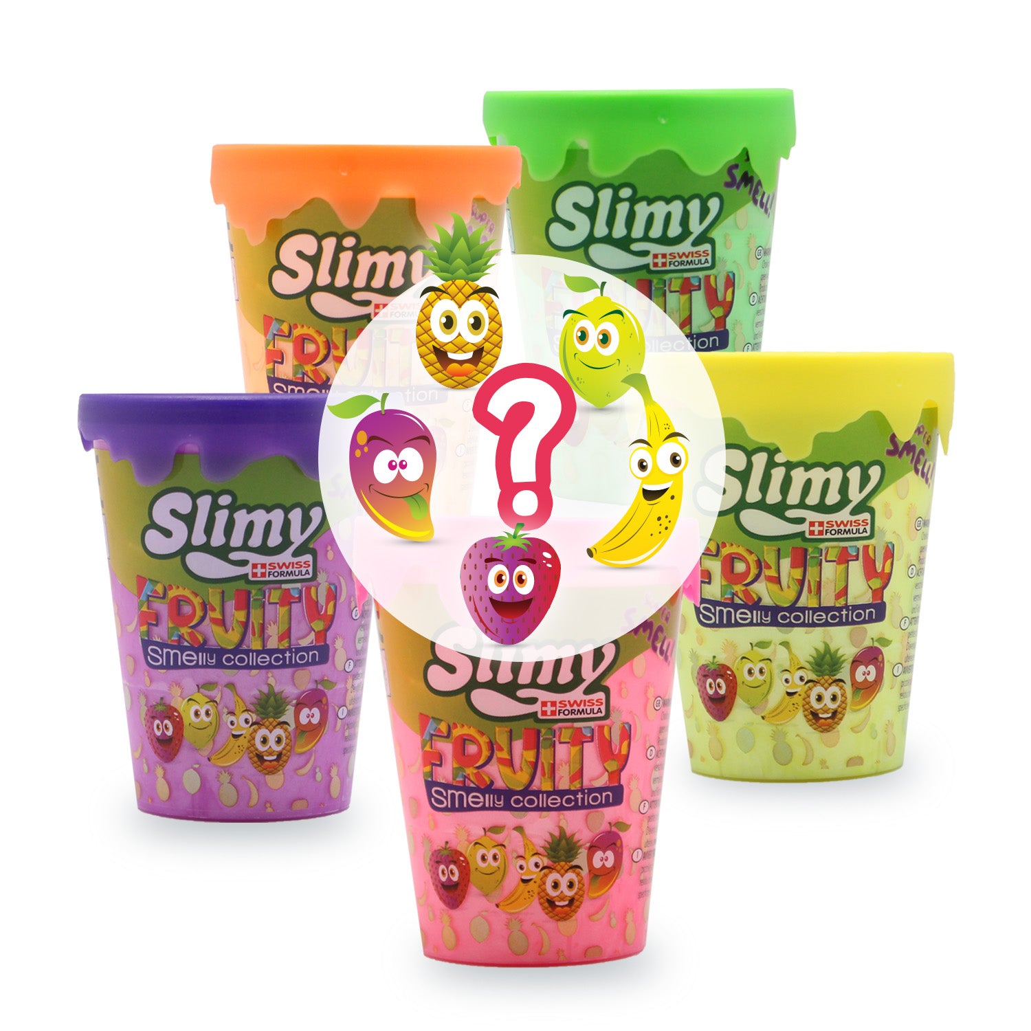 SLIMY Fruity Original 80g Spielmasse im Becher