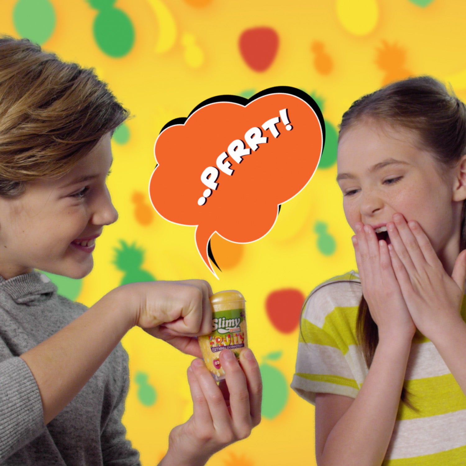 SLIMY Fruity Original 80g Spielmasse im Becher