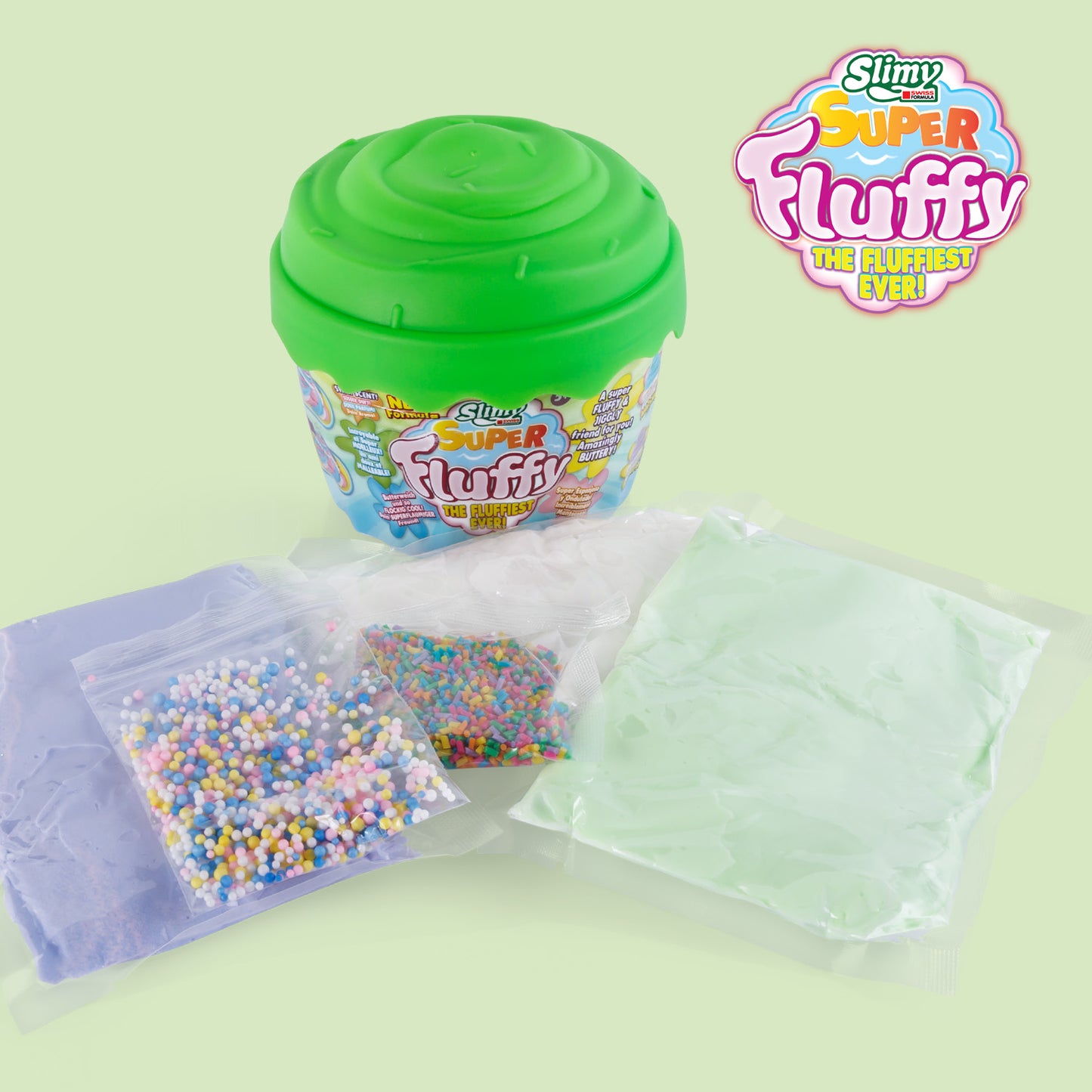 SLIMY Super Fluffy - 300g im Cupcake Becher