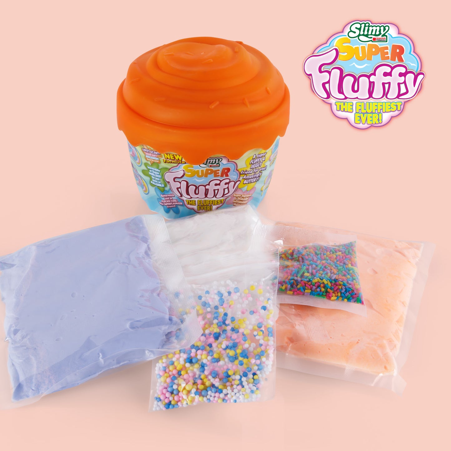 SLIMY Super Fluffy - 300g im Cupcake Becher