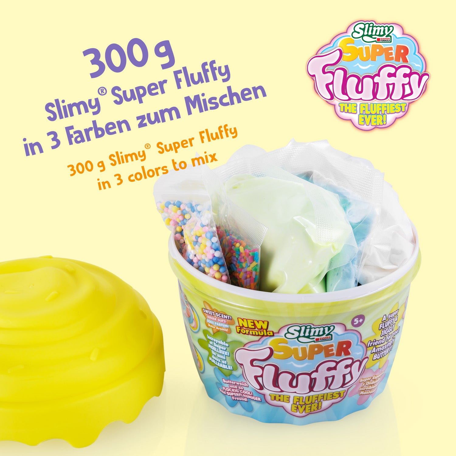 SLIMY Super Fluffy - 300g im Cupcake Becher