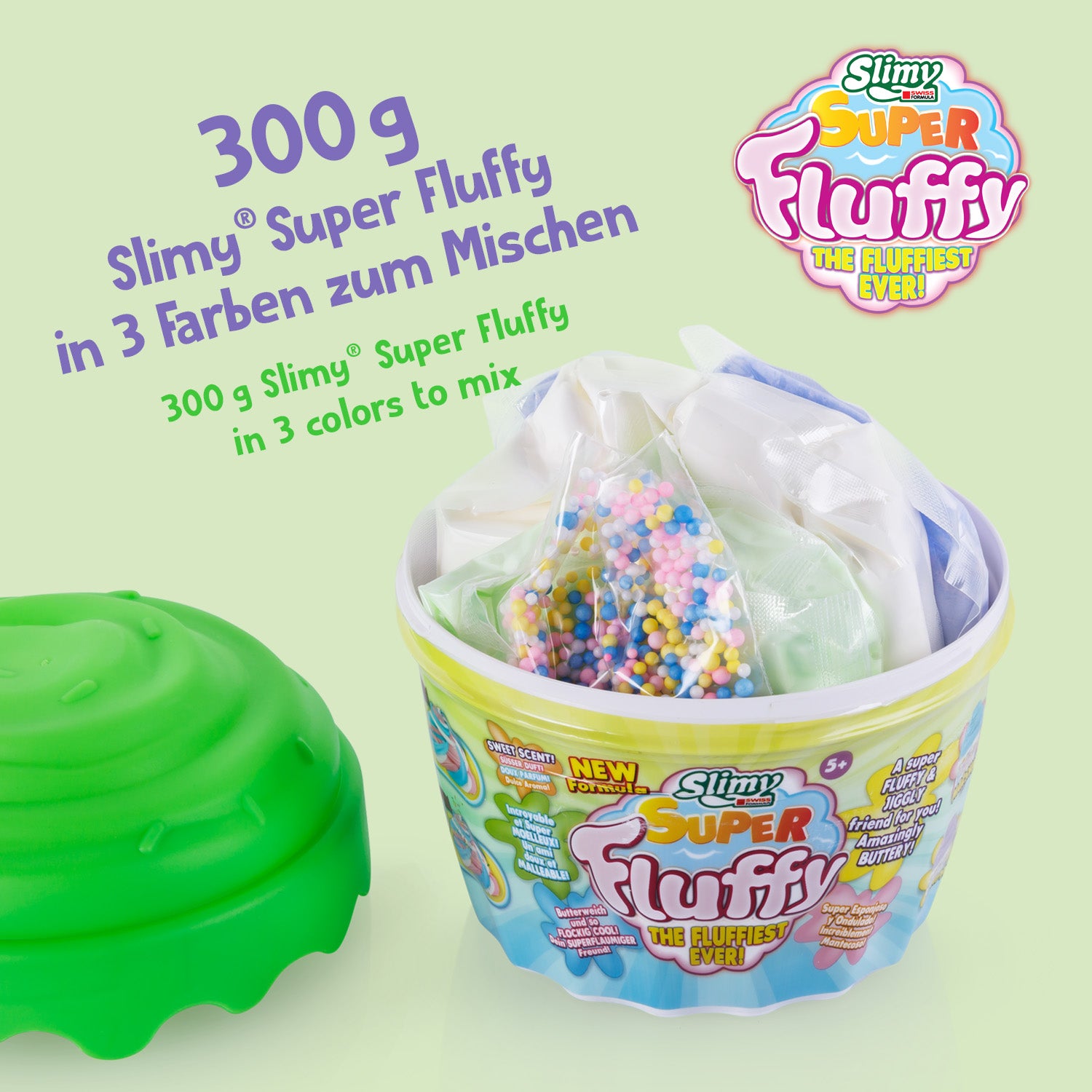 SLIMY Super Fluffy - 300g im Cupcake Becher