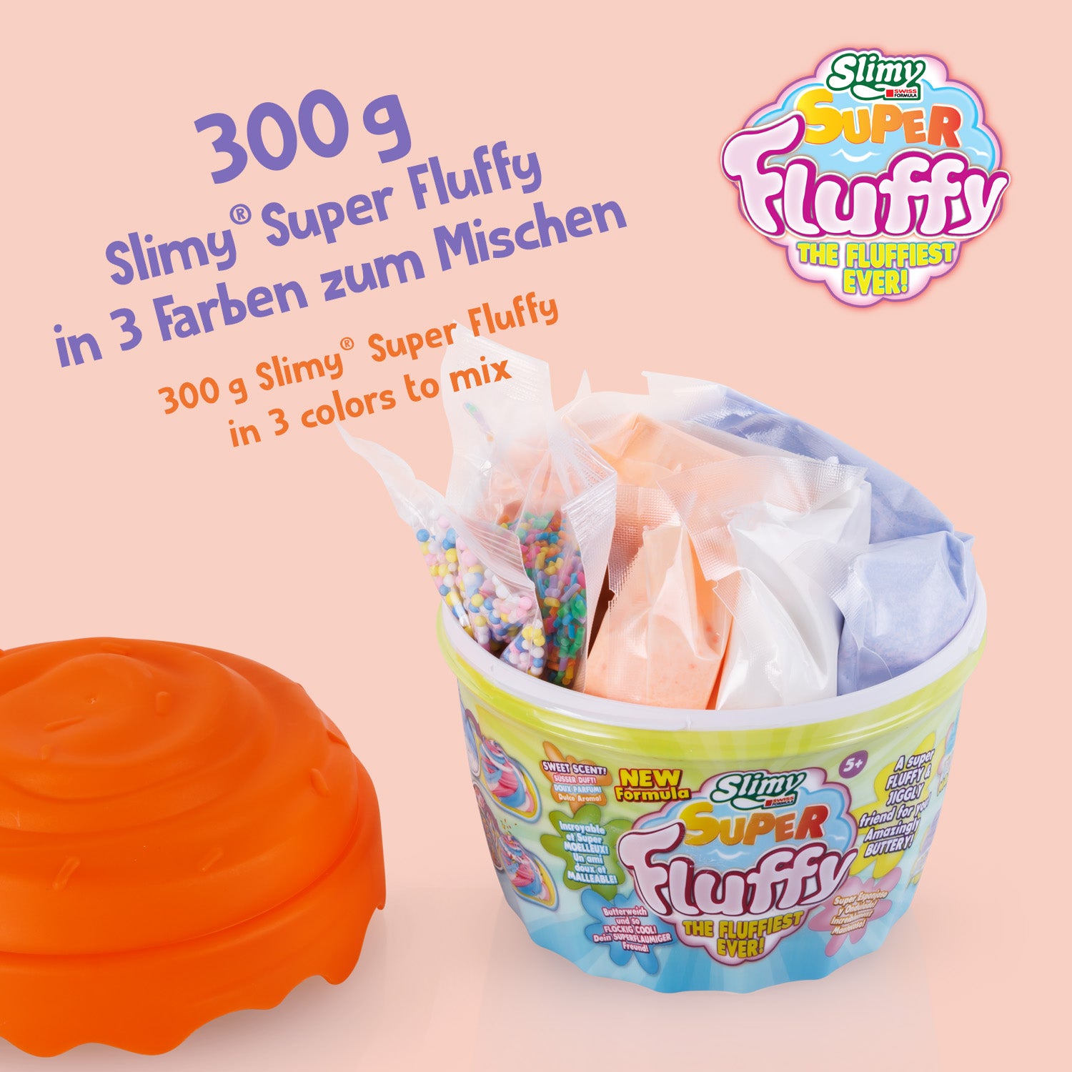 SLIMY Super Fluffy - 300g im Cupcake Becher