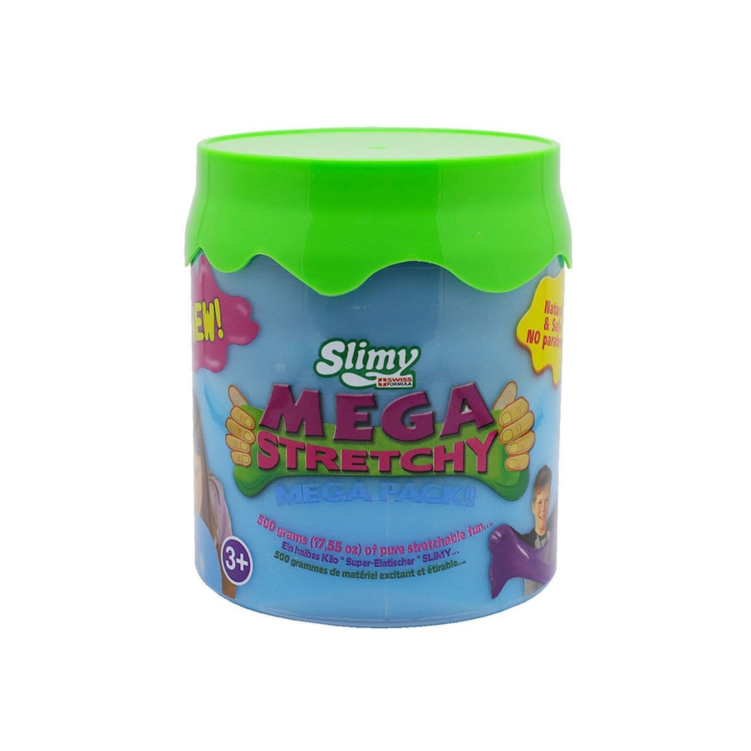 SLIMY Mega Stretchy Slimy - 500g Becher sort.