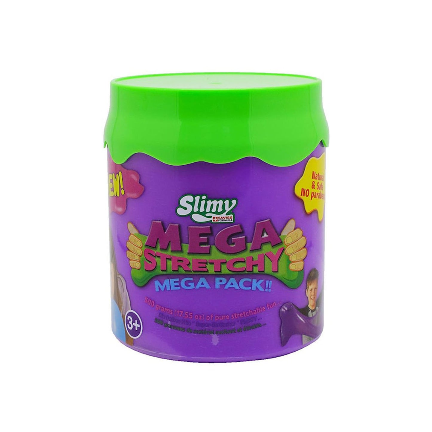 SLIMY Mega Stretchy Slimy - 500g Becher sort.