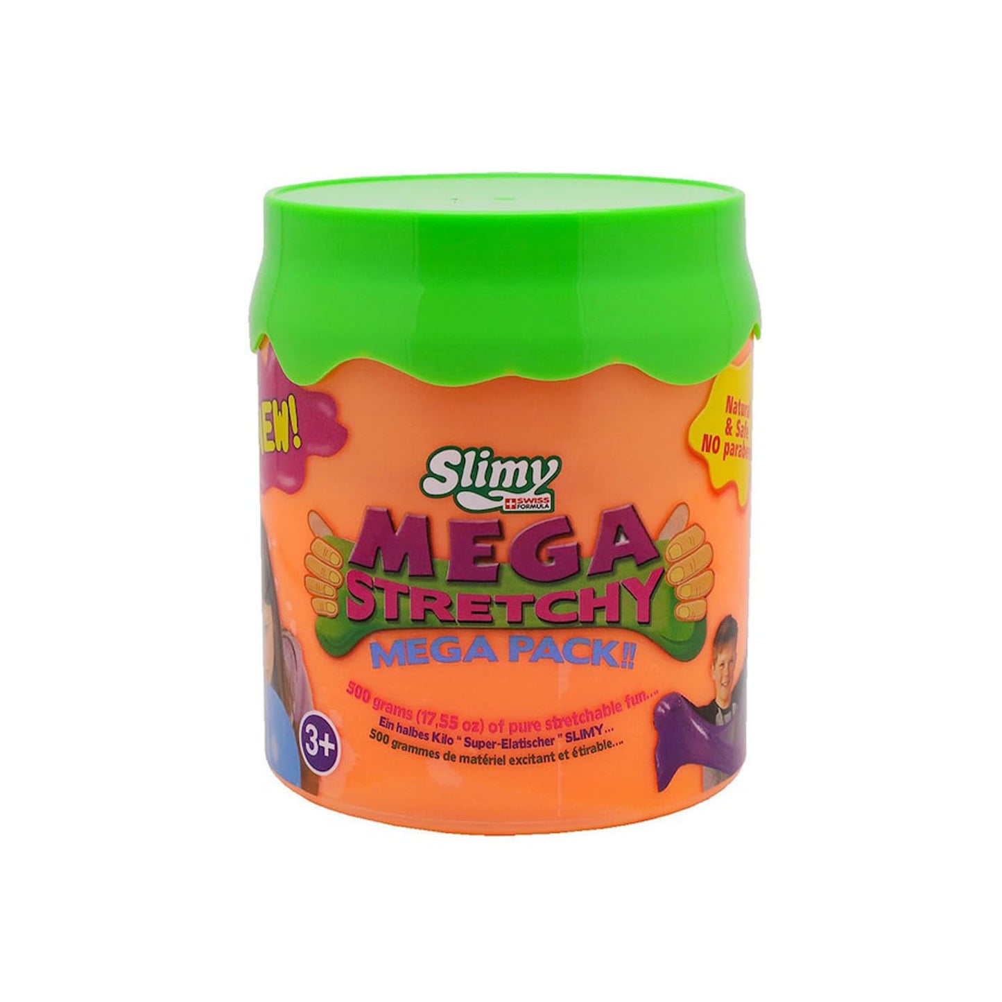 SLIMY Mega Stretchy Slimy - 500g Becher sort.