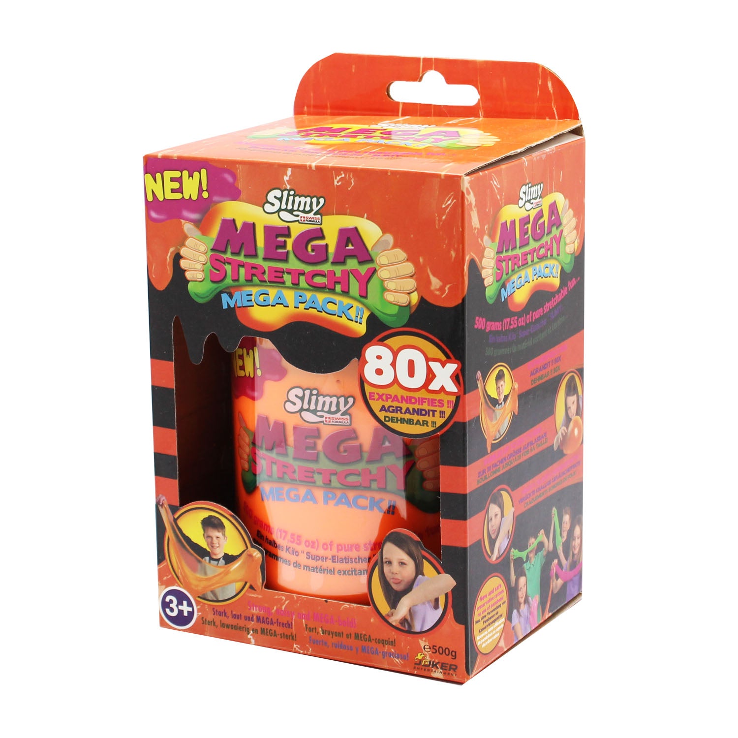 SLIMY Mega Stretchy Slimy - 500g Becher sort.