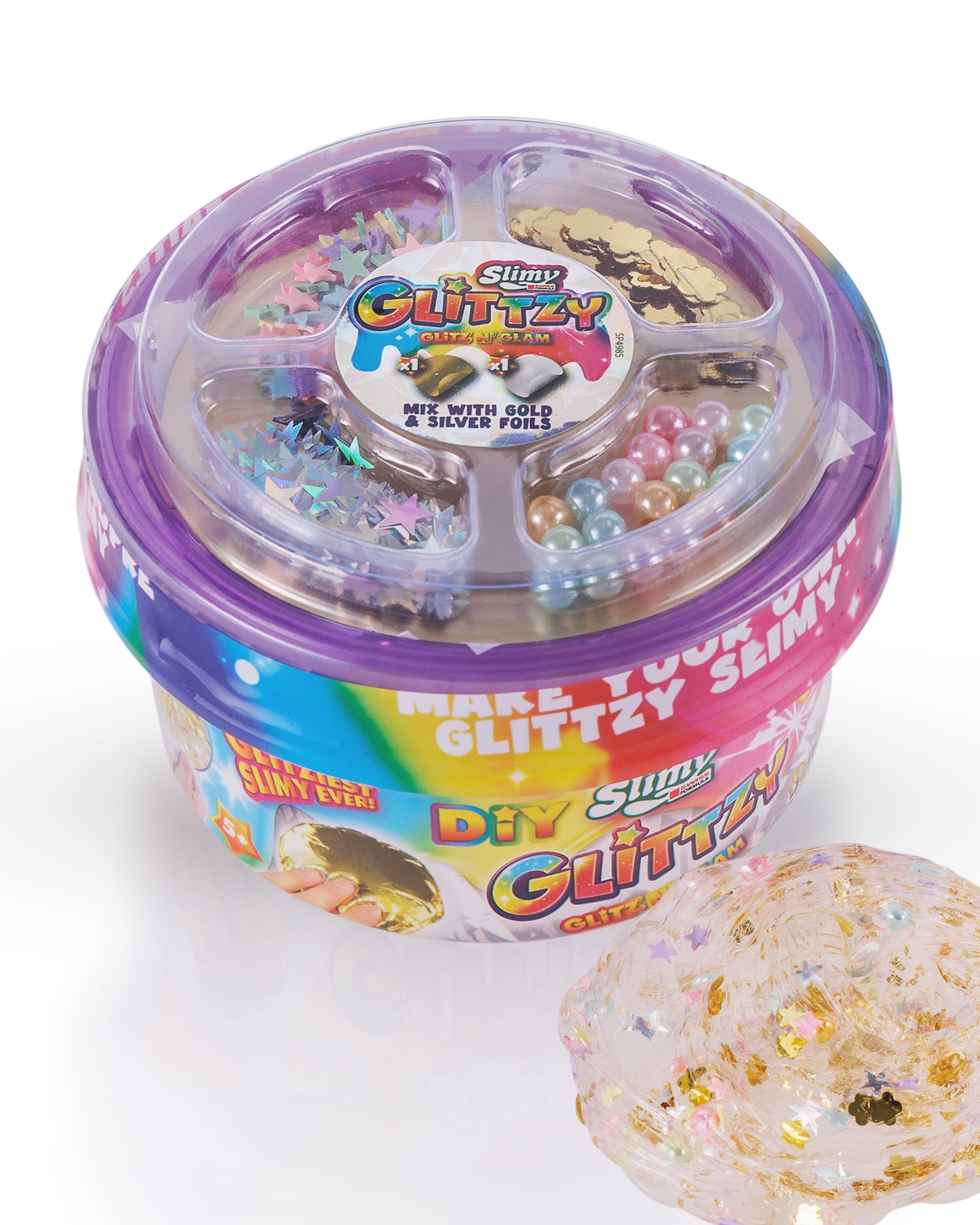 SLIMY Glittzy DIY 200g mit Mix-ins