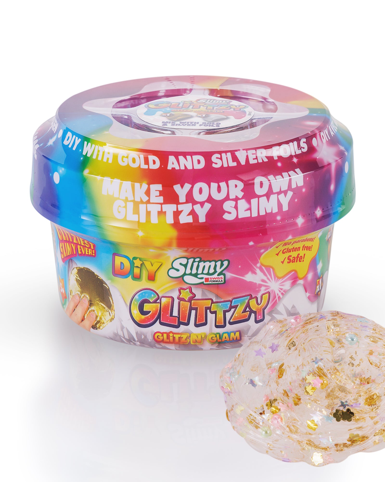SLIMY Glittzy DIY 200g mit Mix-ins