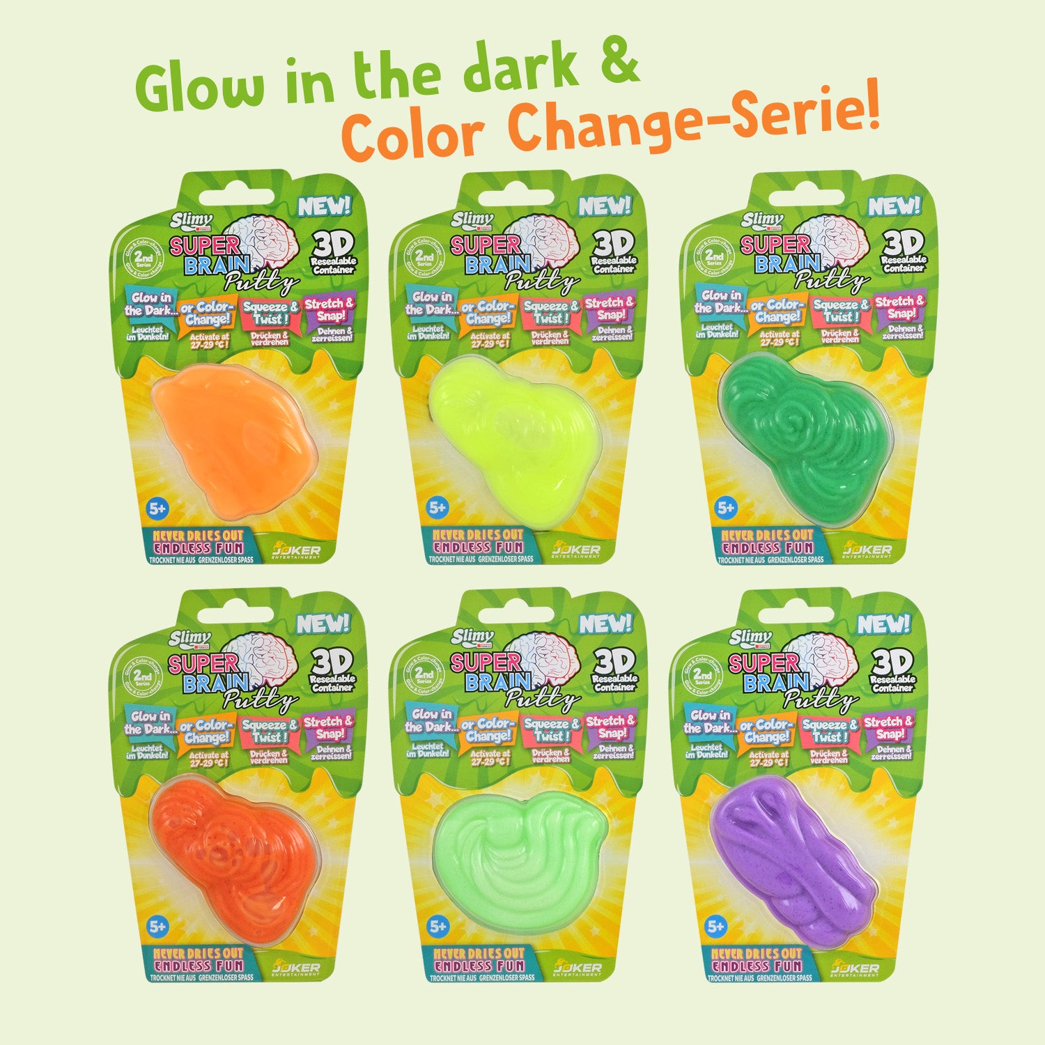 SLIMY Super Brain Putty 22g im Blister