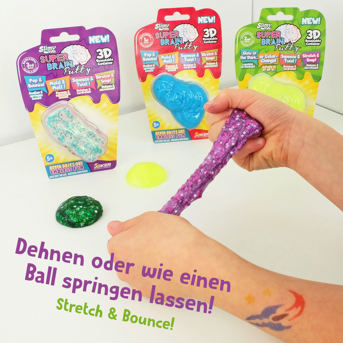 SLIMY Super Brain Putty 22g im Blister