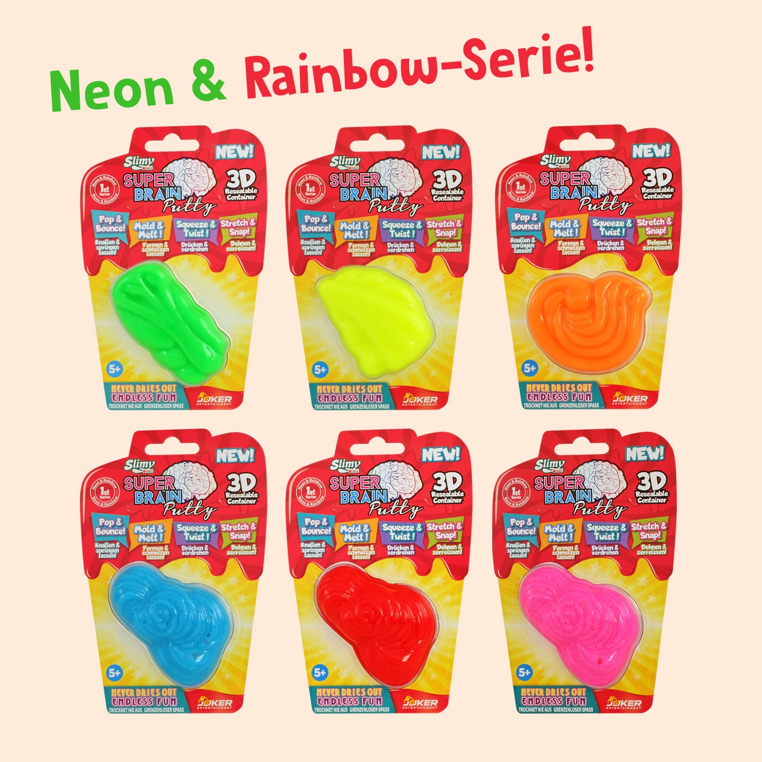 SLIMY Super Brain Putty 22g im Blister