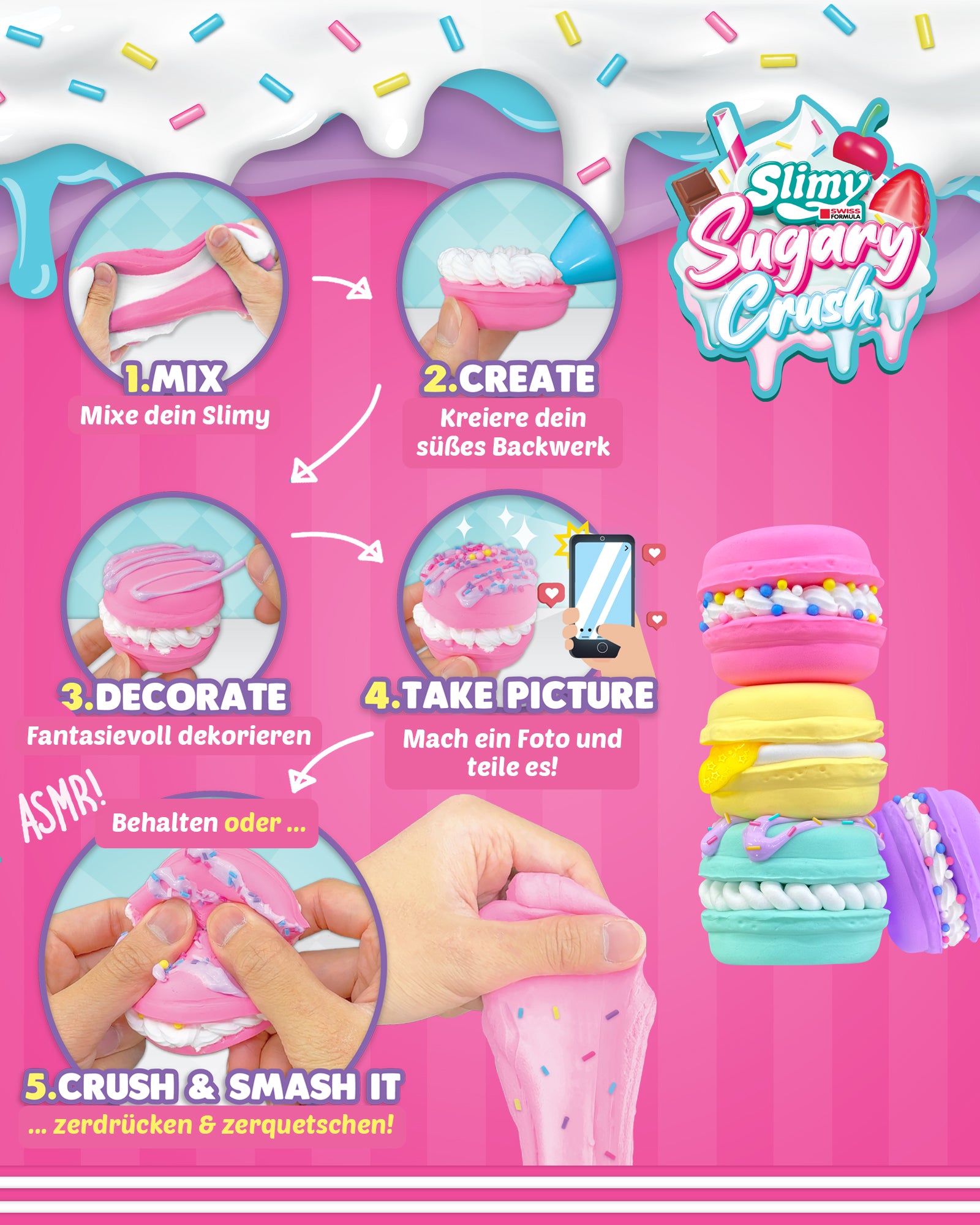 SLIMY Sugary Crush - Macaroonies