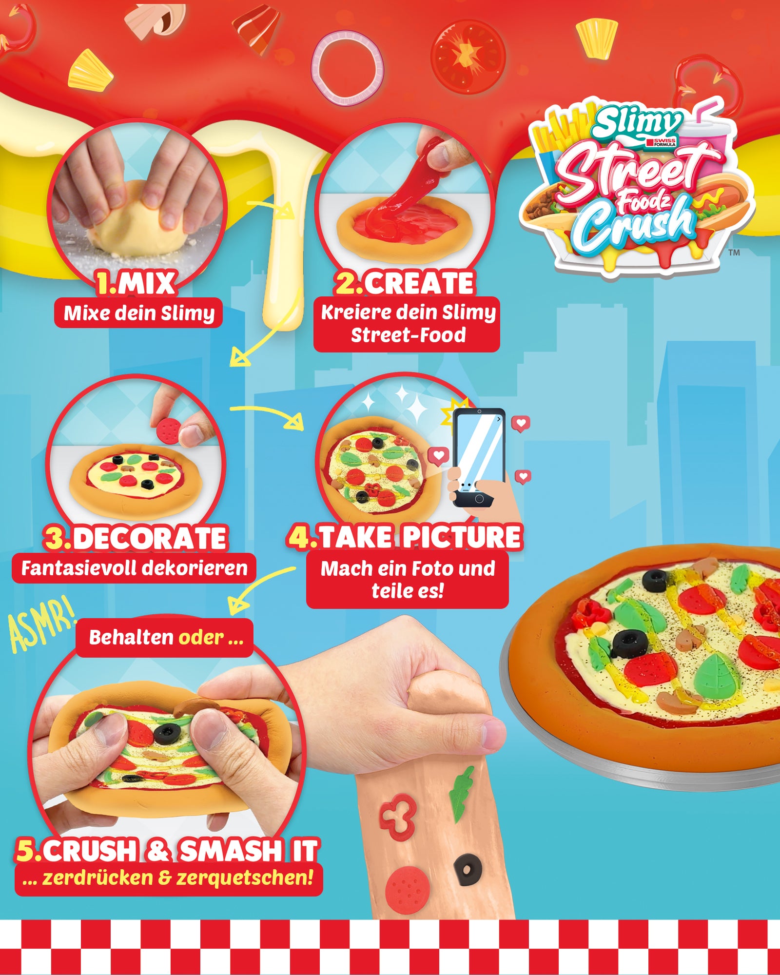 SLIMY Street Foodz Crush - Pizzarino