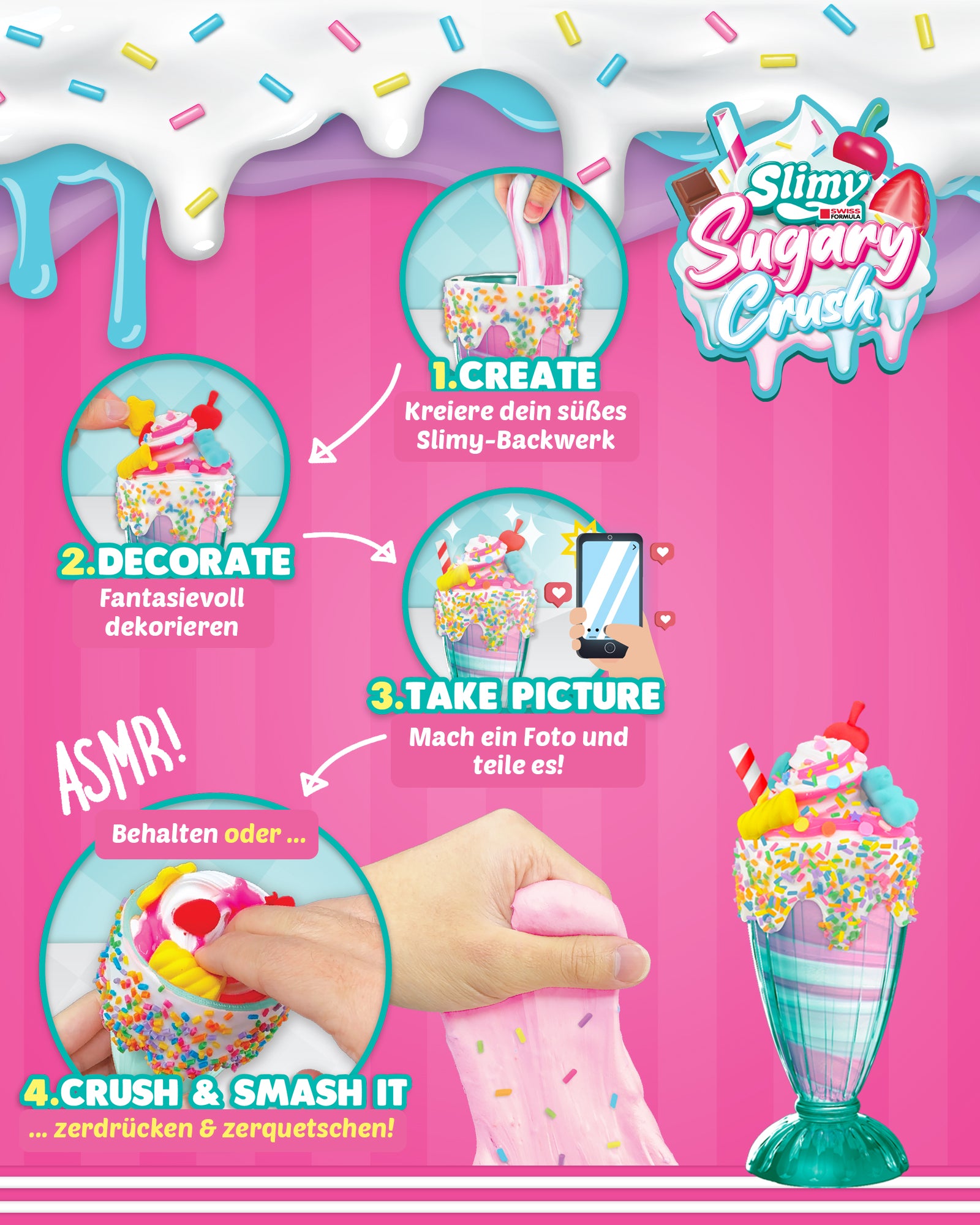 SLIMY Sugary Crush Mini - Milkshack