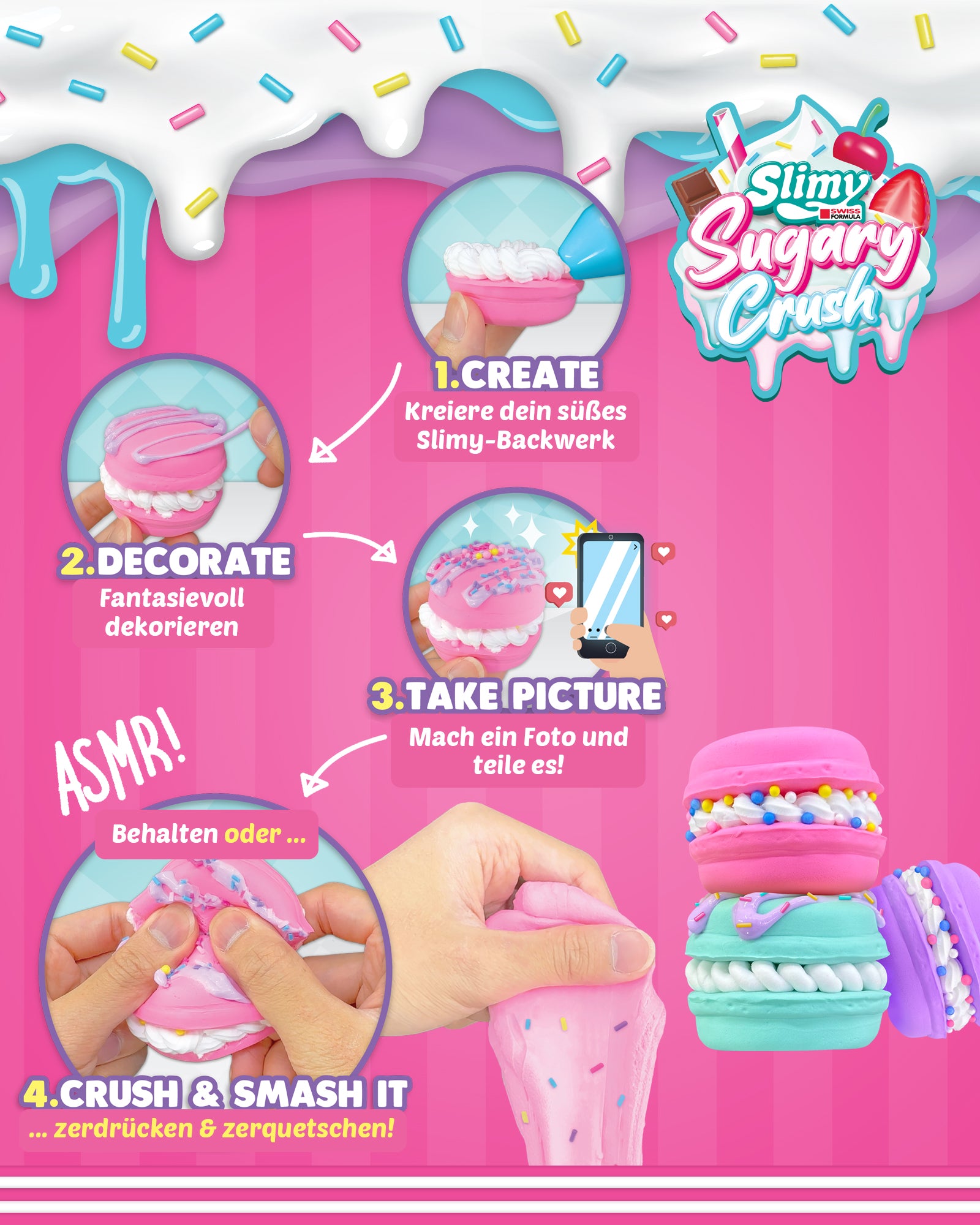 SLIMY Sugary Crush Mini - Macaroonies