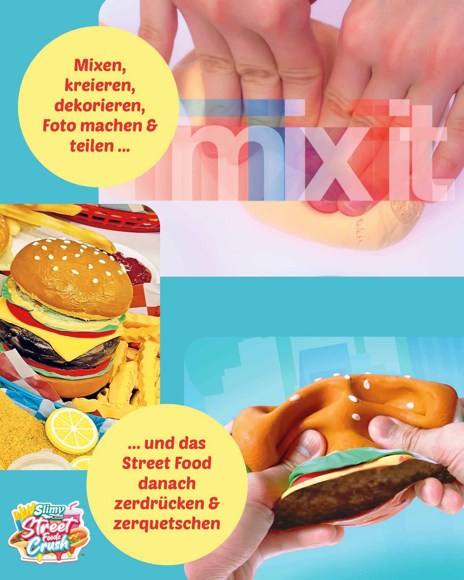 SLIMY Street Foodz Crush - Mini Burgeron