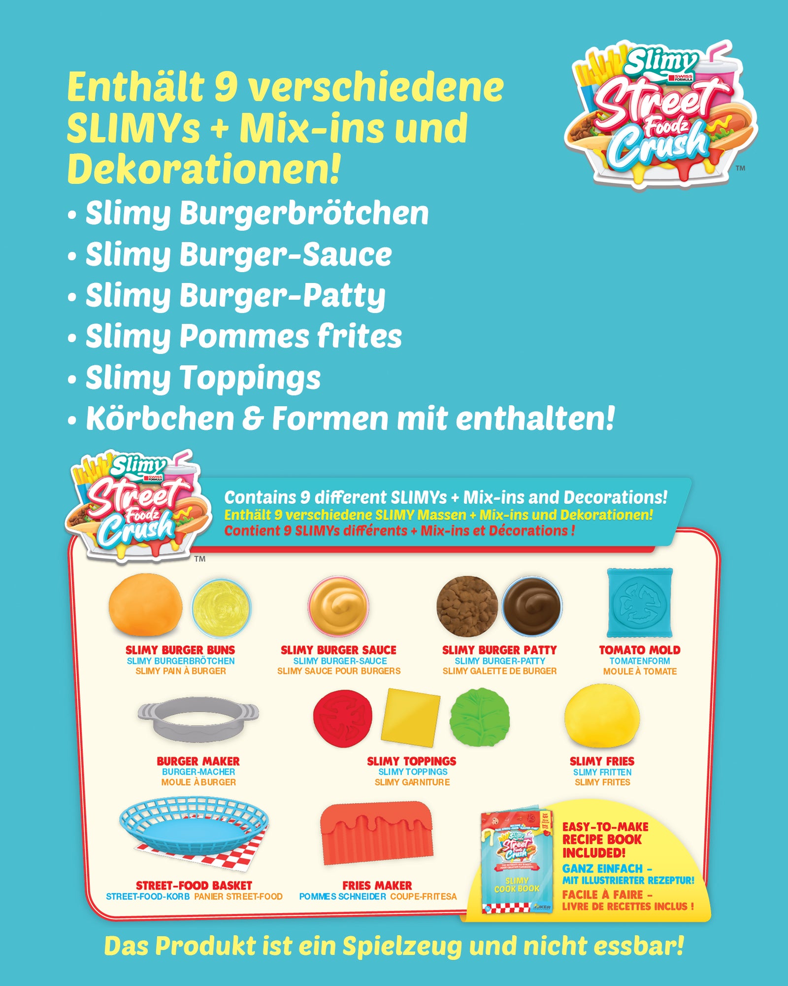 SLIMY Street Foodz Crush - Mini Burgeron