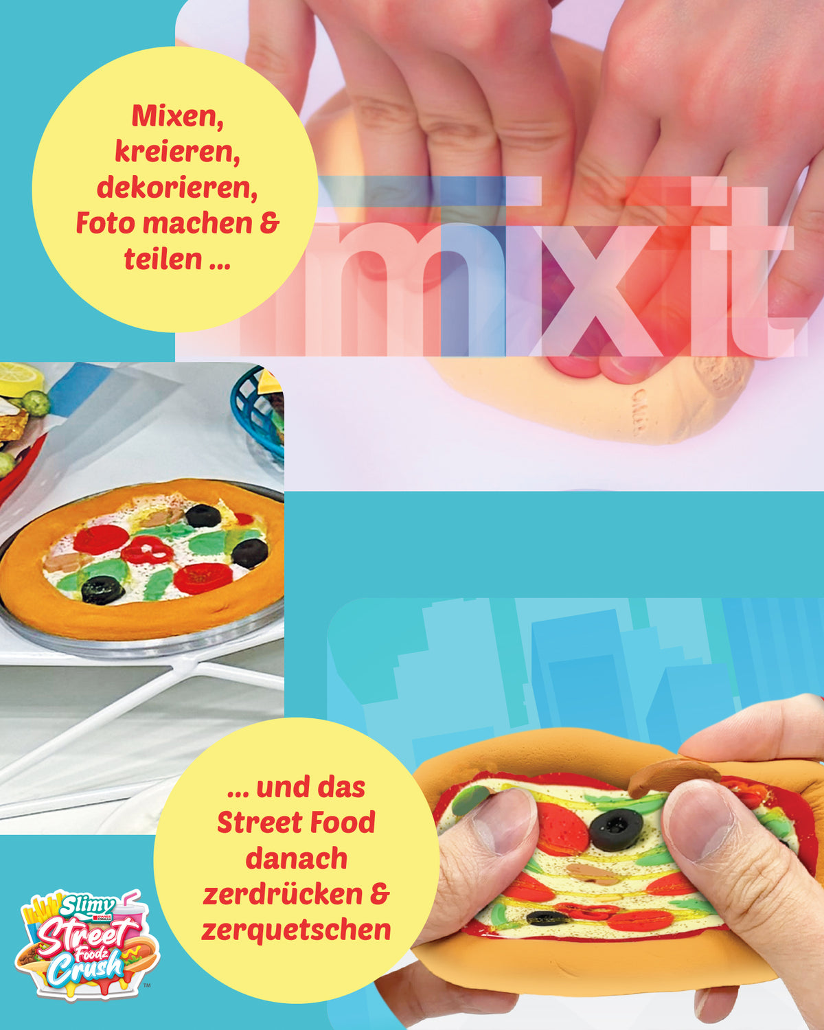 SLIMY Street Foodz Crush - Mini Pizzarino