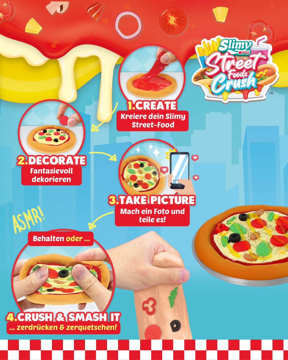 SLIMY Street Foodz Crush - Mini Pizzarino