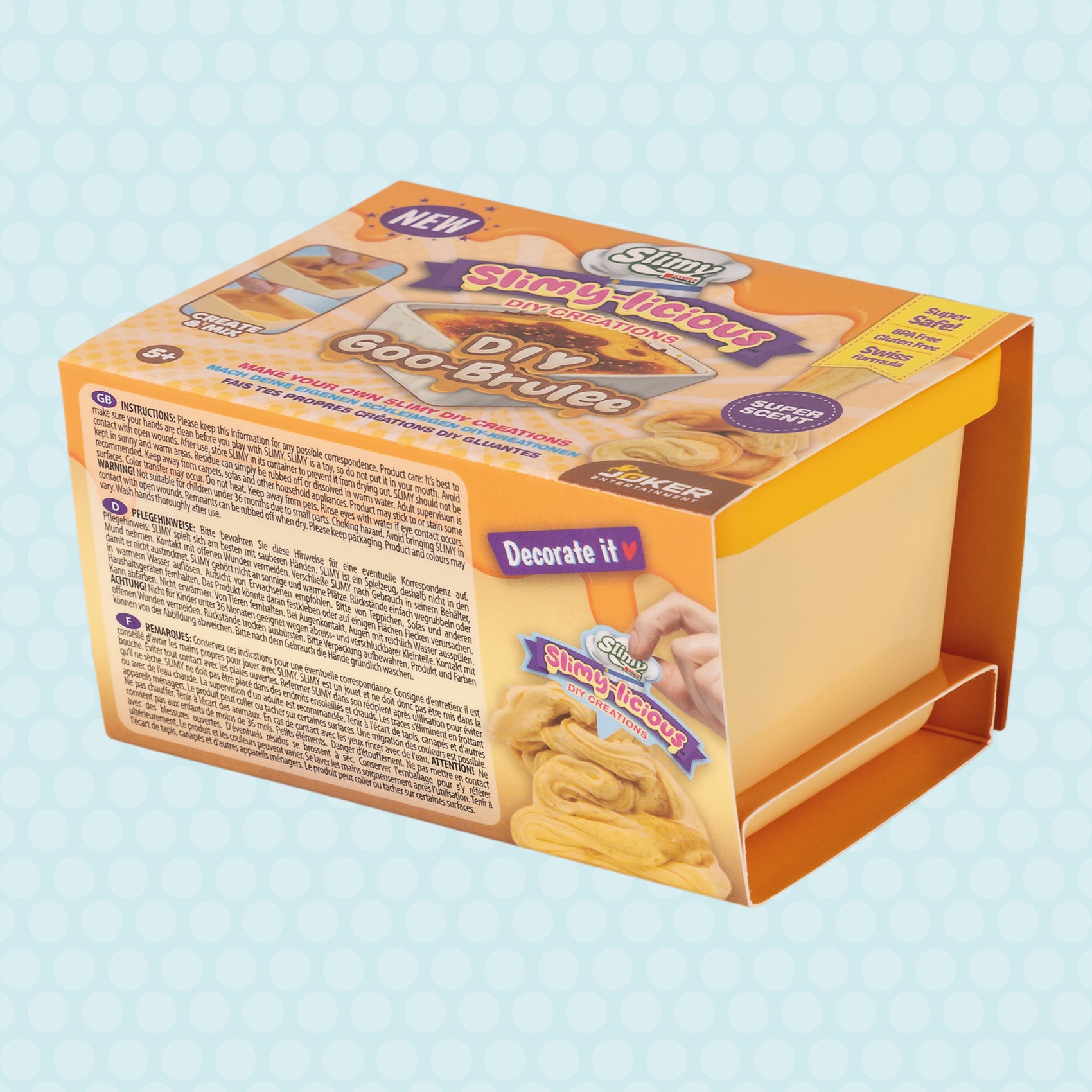 SLIMY Slimy-Licious DIY-Slime Spiel-Set mit Mix-Ins