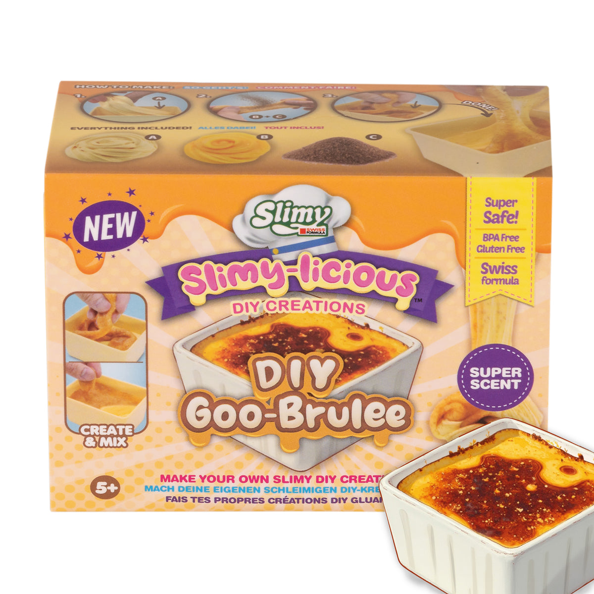 SLIMY Slimy-Licious DIY-Slime Spiel-Set mit Mix-Ins
