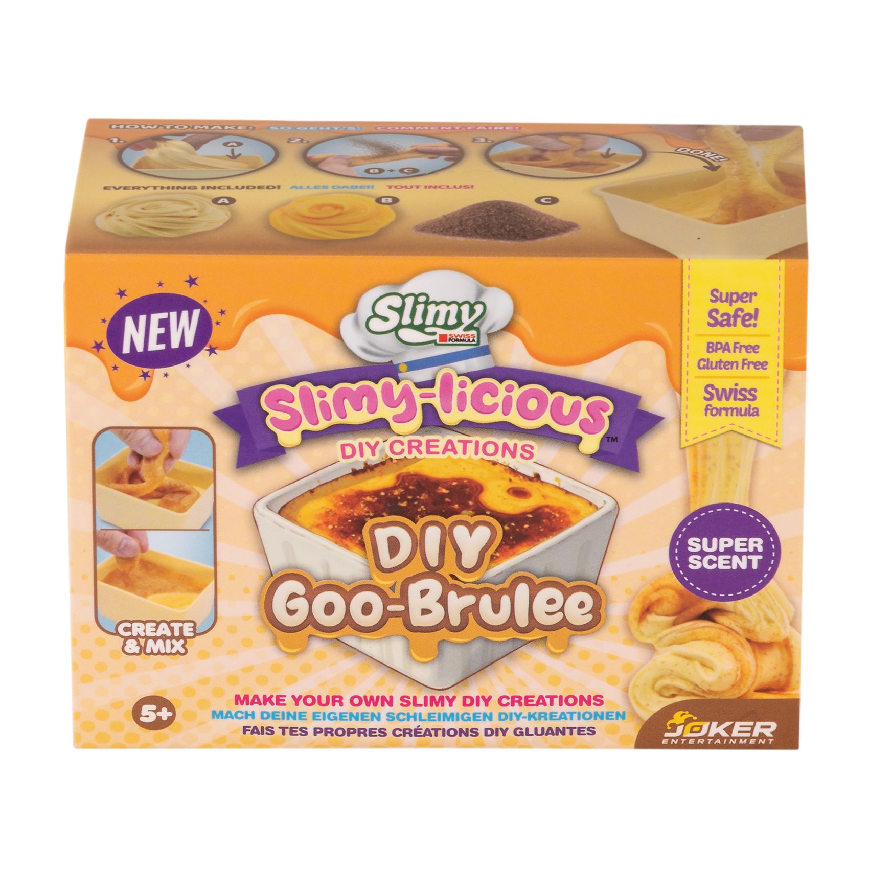SLIMY Slimy-Licious DIY-Slime Spiel-Set mit Mix-Ins