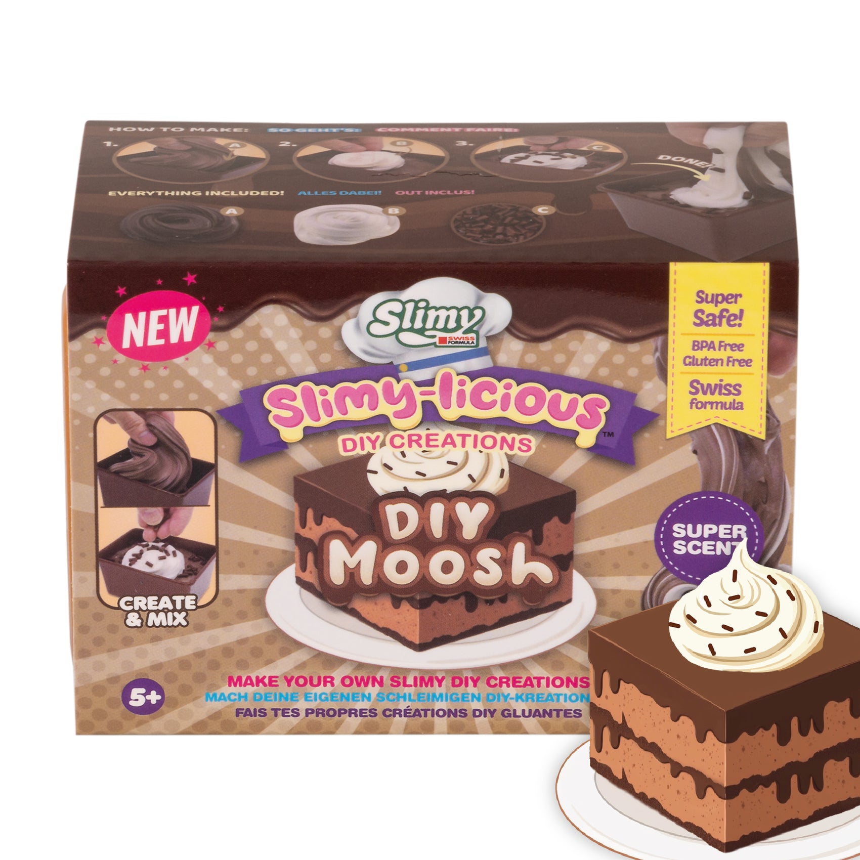 SLIMY Slimy-Licious DIY-Slime Spiel-Set mit Mix-Ins