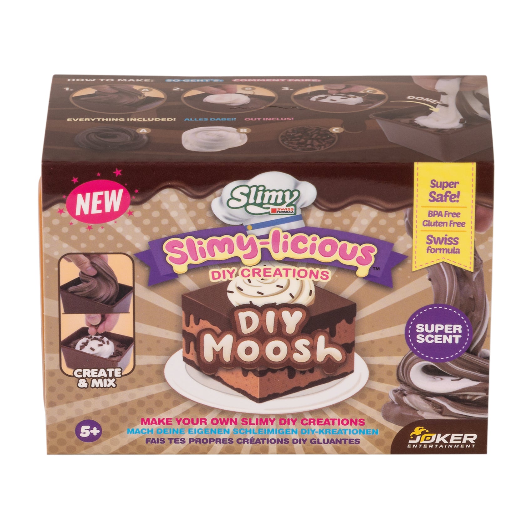 SLIMY Slimy-Licious DIY-Slime Spiel-Set mit Mix-Ins