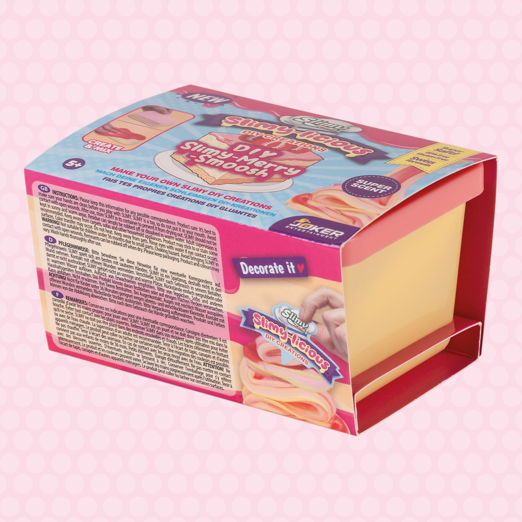 SLIMY Slimy-Licious DIY-Slime Spiel-Set mit Mix-Ins