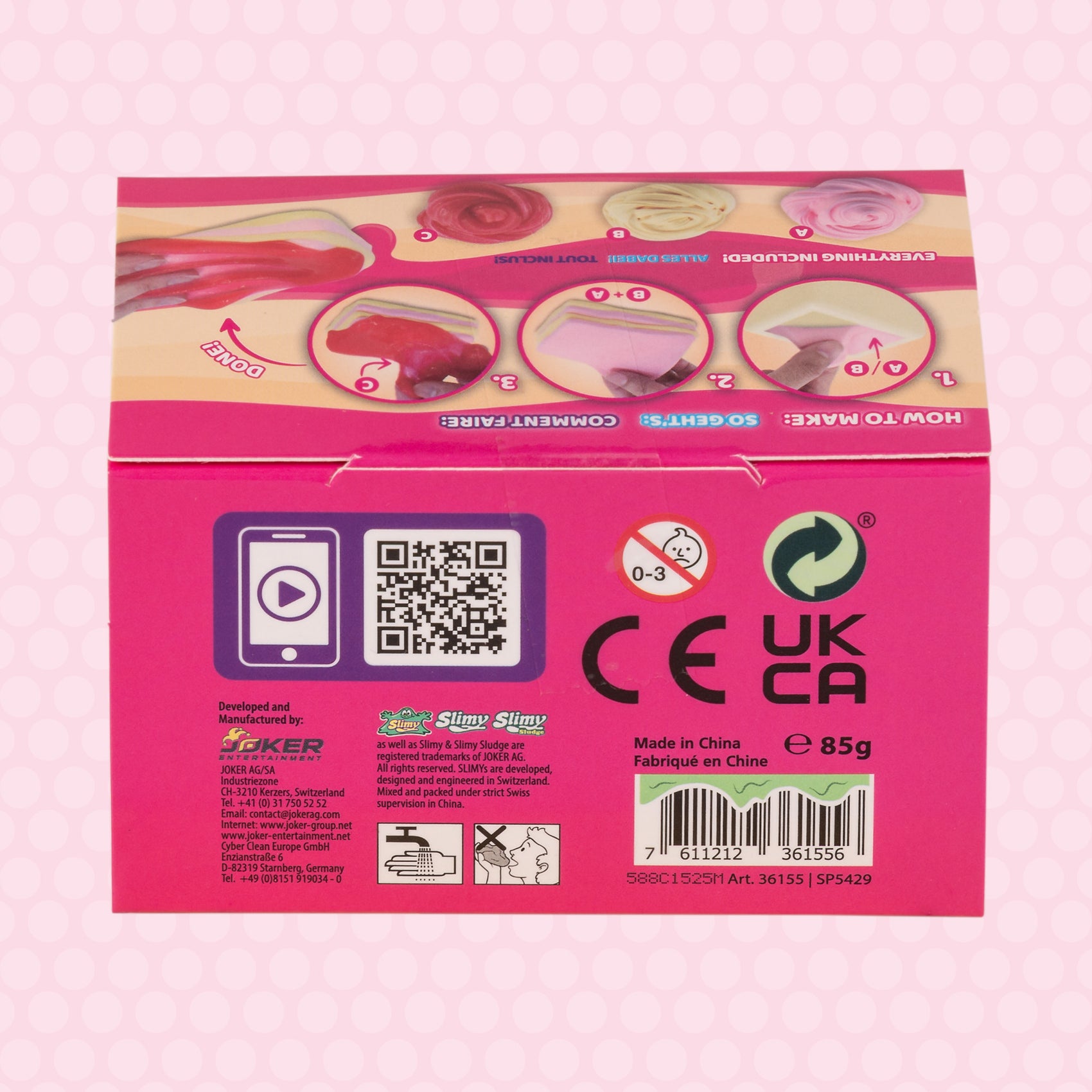 SLIMY Slimy-Licious DIY-Slime Spiel-Set mit Mix-Ins