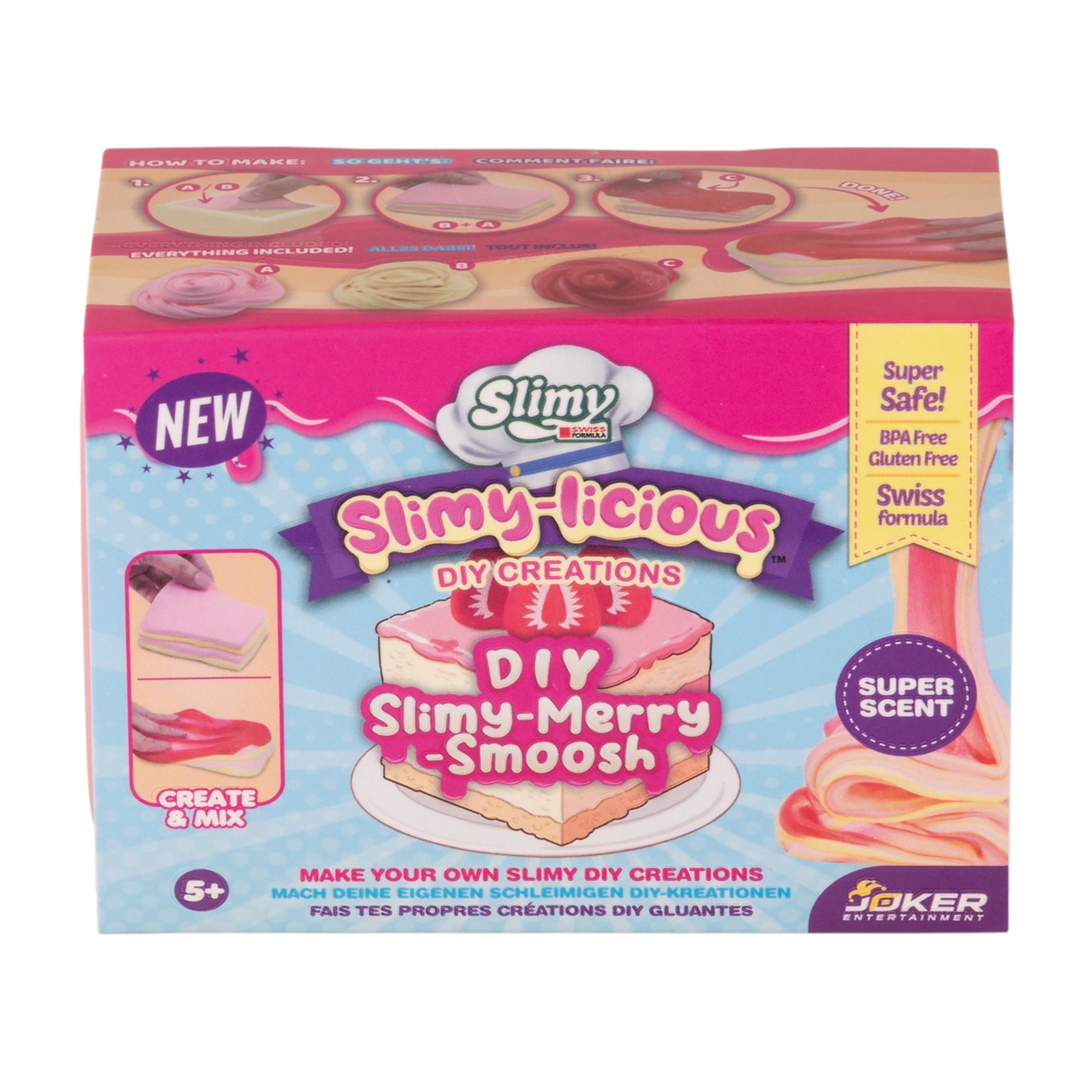 SLIMY Slimy-Licious DIY-Slime Spiel-Set mit Mix-Ins