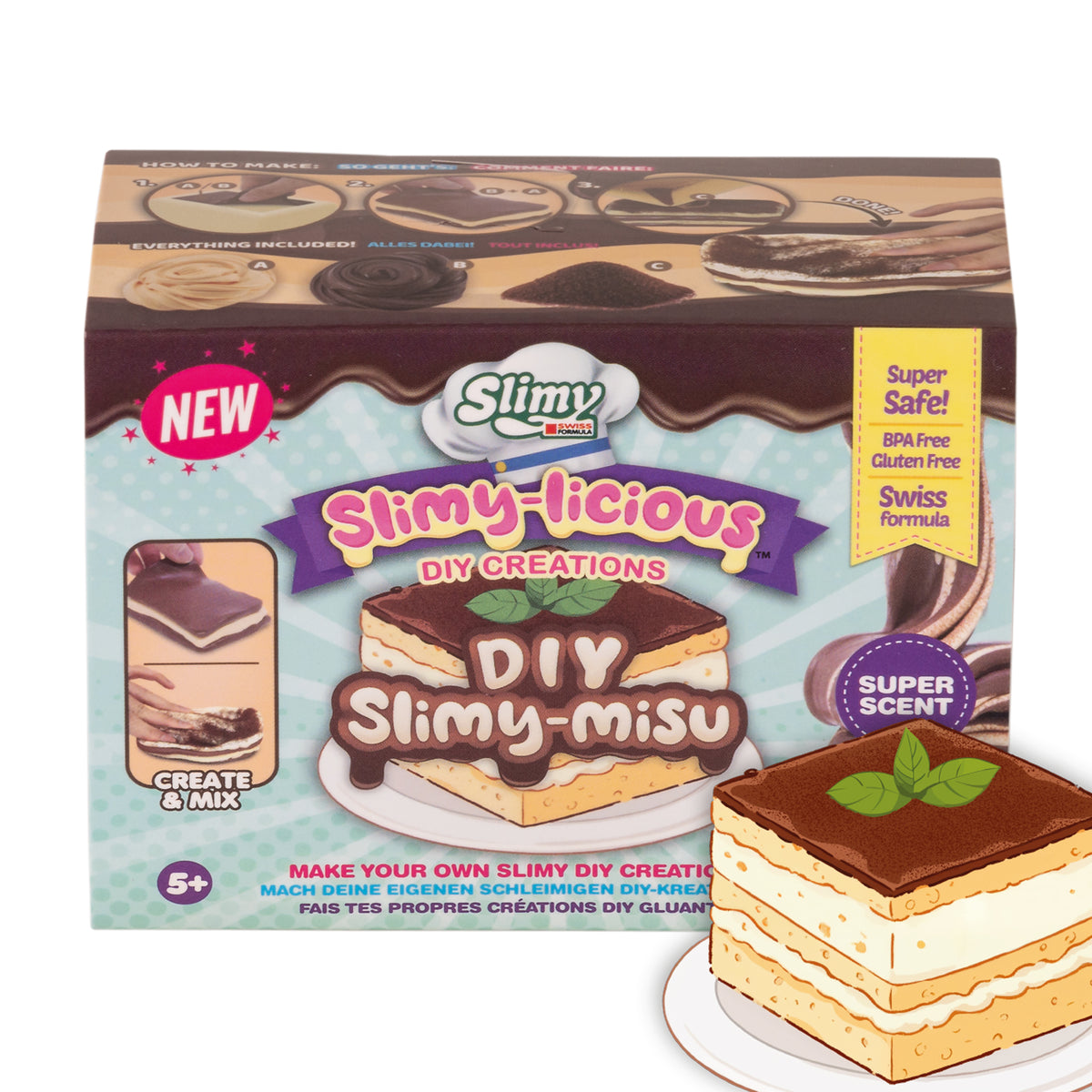 SLIMY Slimy-Licious DIY-Slime Spiel-Set mit Mix-Ins