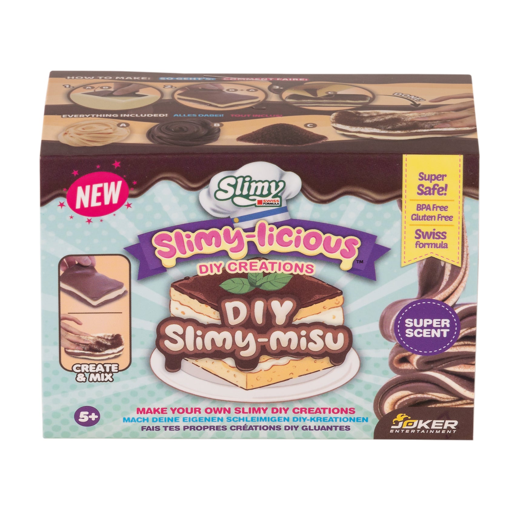 SLIMY Slimy-Licious DIY-Slime Spiel-Set mit Mix-Ins