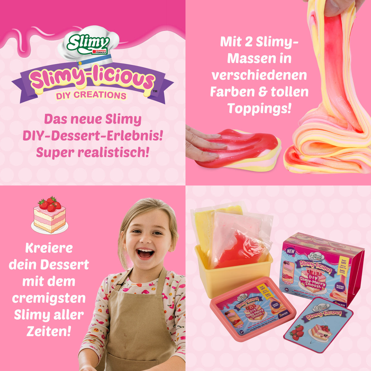 SLIMY Slimy-Licious DIY-Slime Spiel-Set mit Mix-Ins