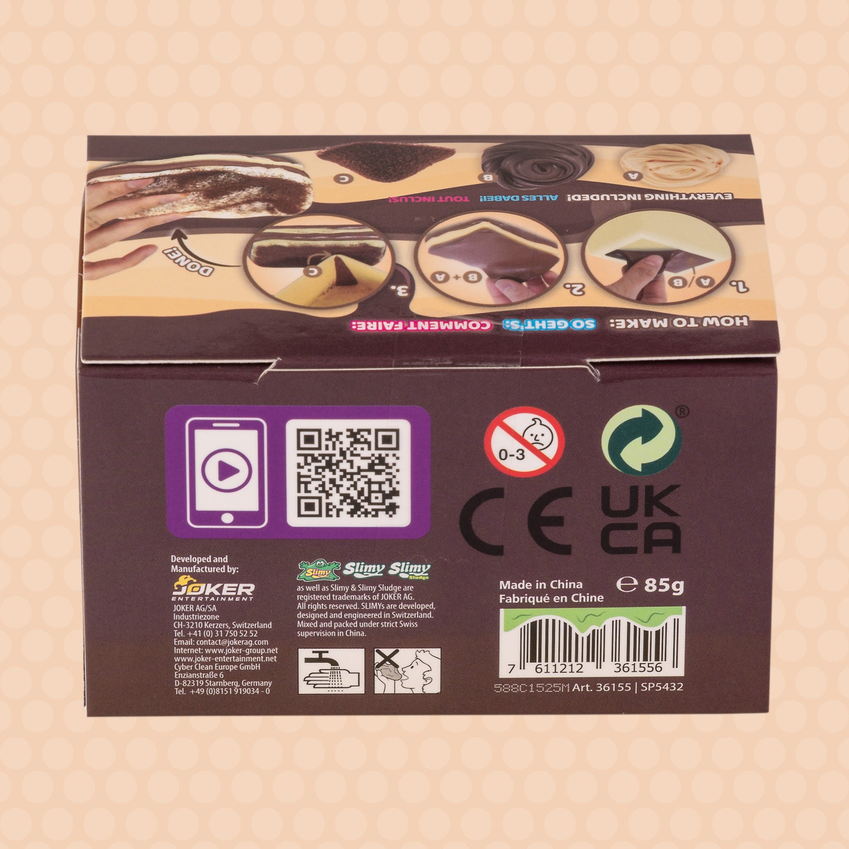 SLIMY Slimy-Licious DIY-Slime Spiel-Set mit Mix-Ins