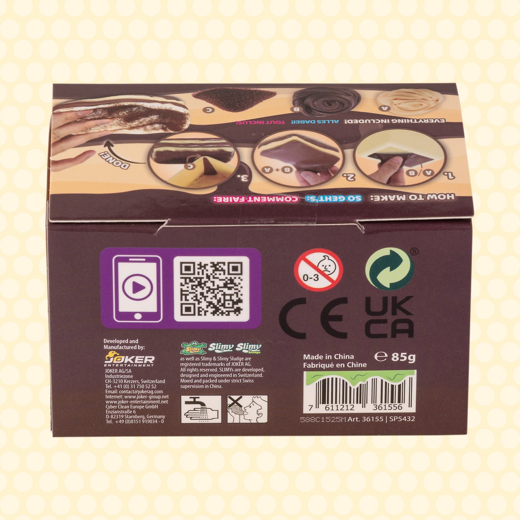 SLIMY Slimy-Licious DIY-Slime Spiel-Set mit Mix-Ins