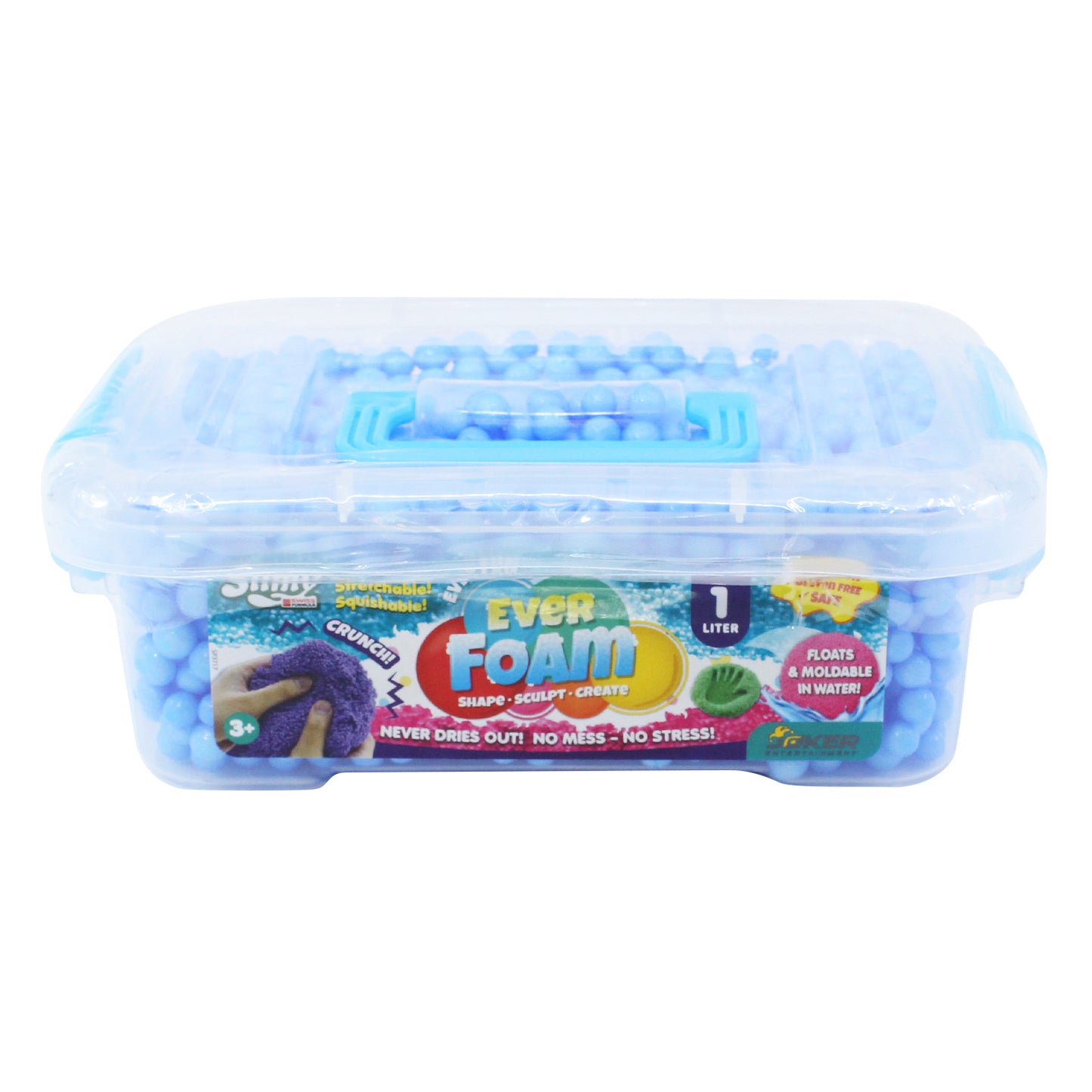 SLIMY Ever-Foam 1 Liter im Container - farblich sortiert