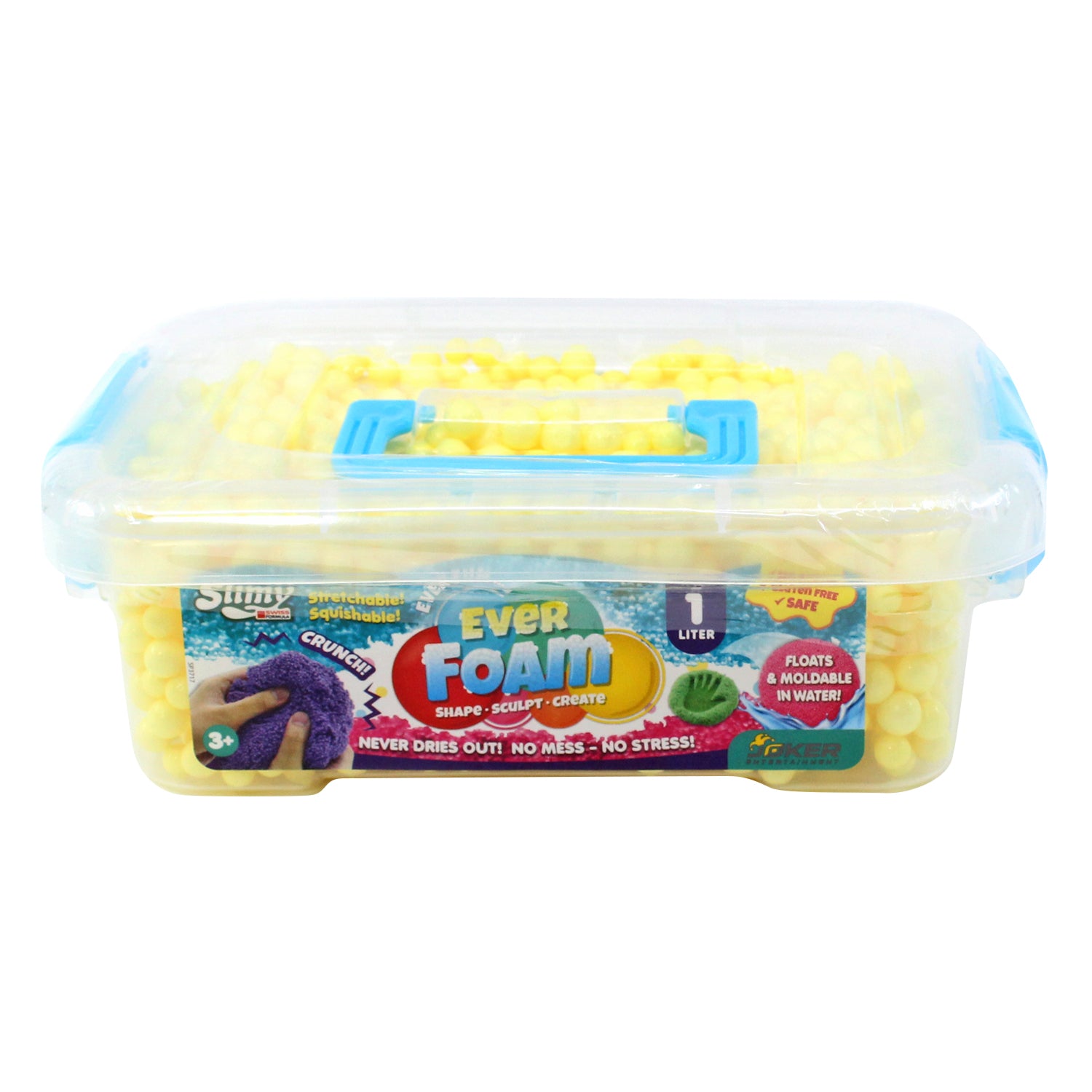 SLIMY Ever-Foam 1 Liter im Container - farblich sortiert