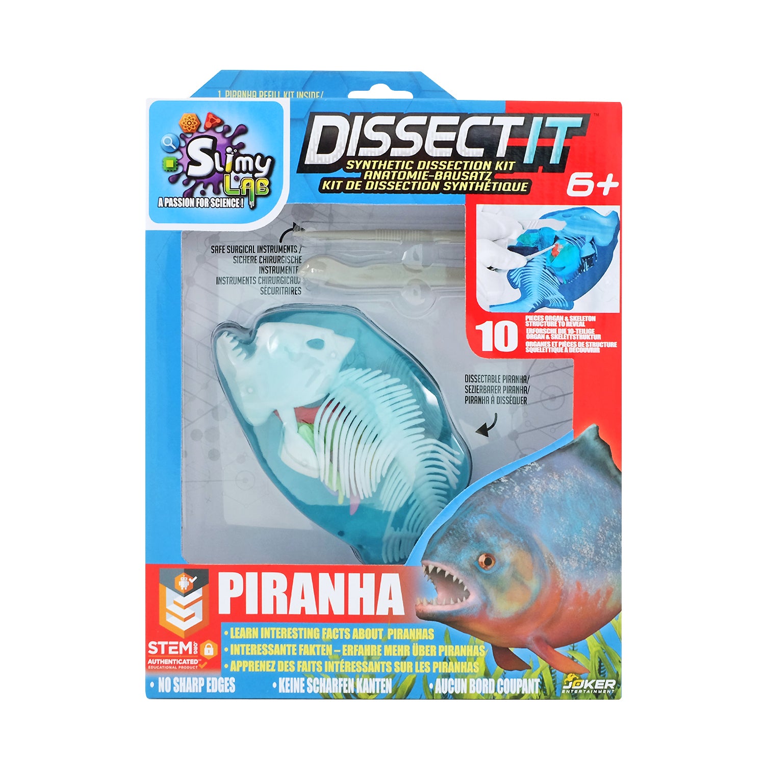 SLIMY Lab Dissect-It Sezier-Set in Box  - Frosch oder Salamander