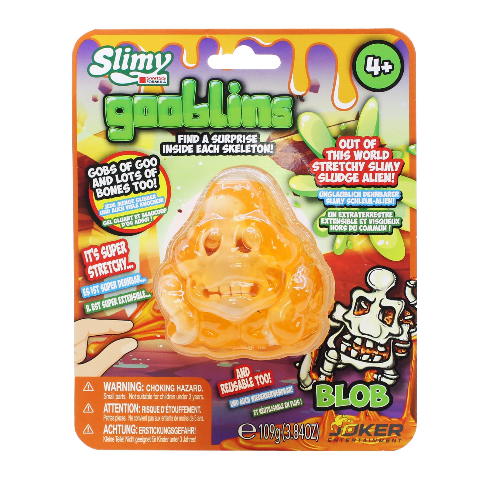SLIMY Gooblins - schleimige Monster mit lustig gruseligen Skeletten zum Sammeln